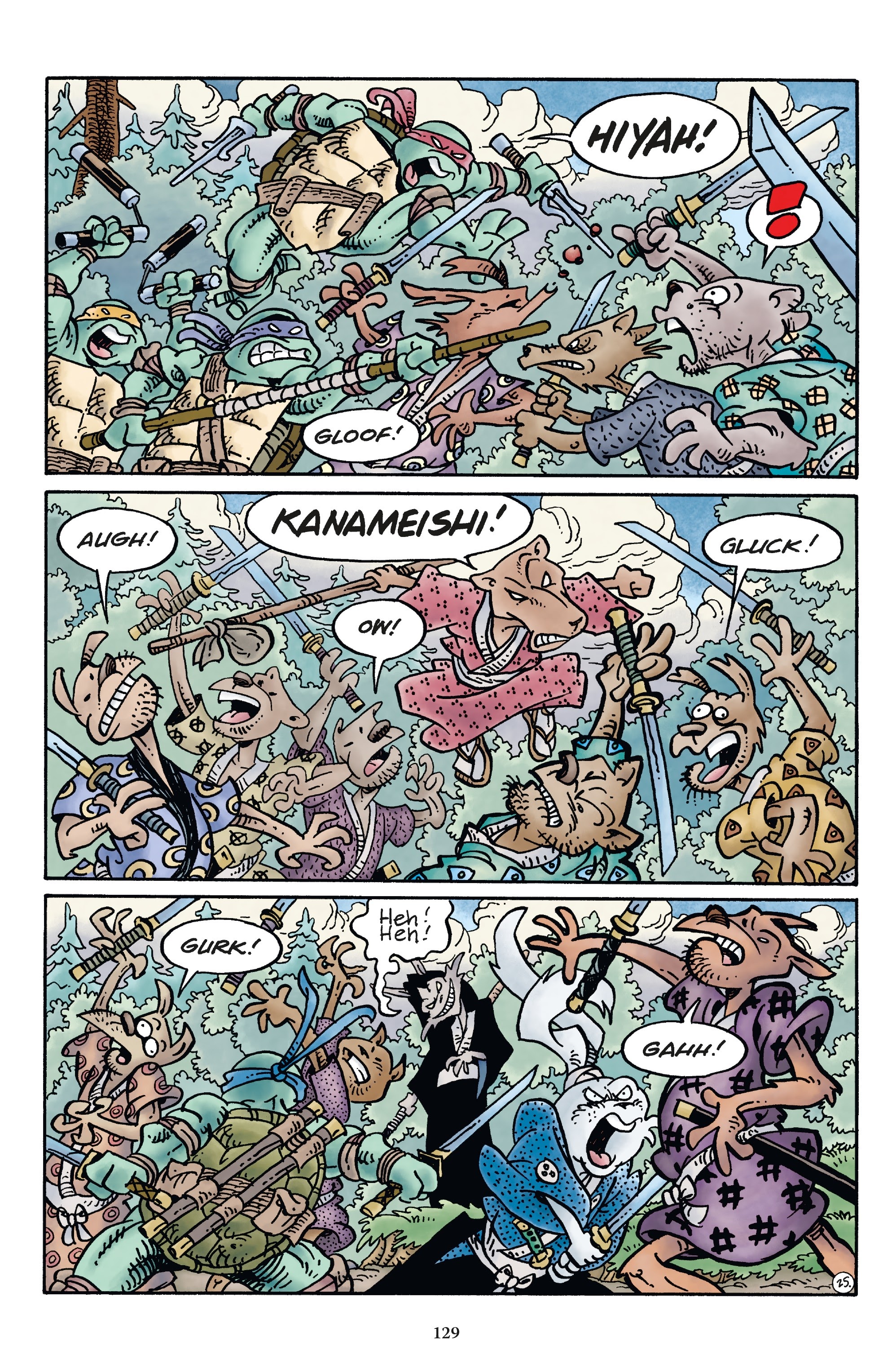 Read online Usagi Yojimbo/Teenage Mutant Ninja Turtles: The Complete Collection comic -  Issue # TPB (Part 2) - 22