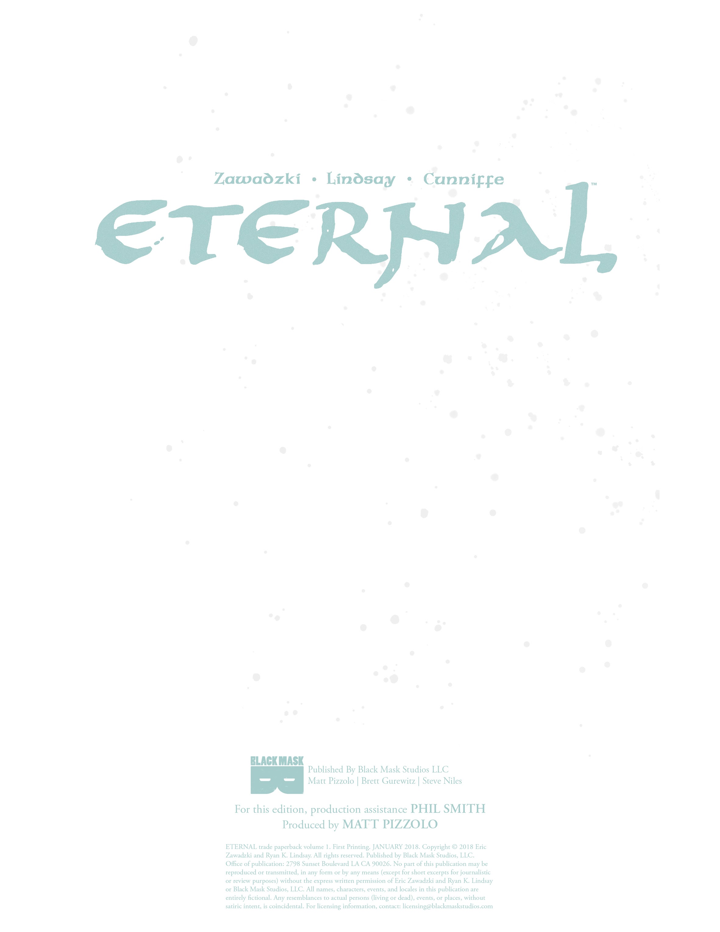 Read online Eternal (2018) comic -  Issue # Full - 2