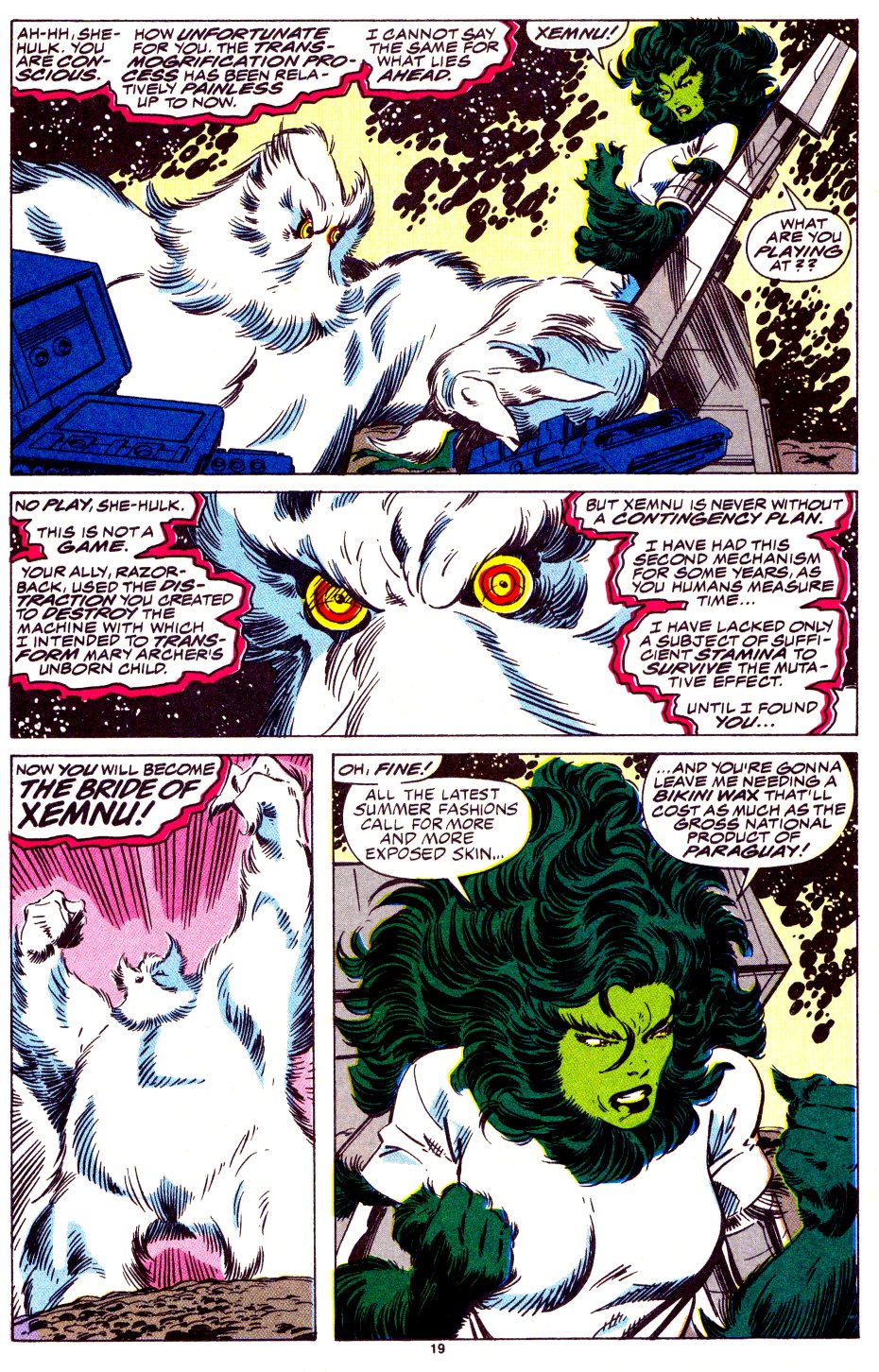 Read online The Sensational She-Hulk comic -  Issue #7 - 14