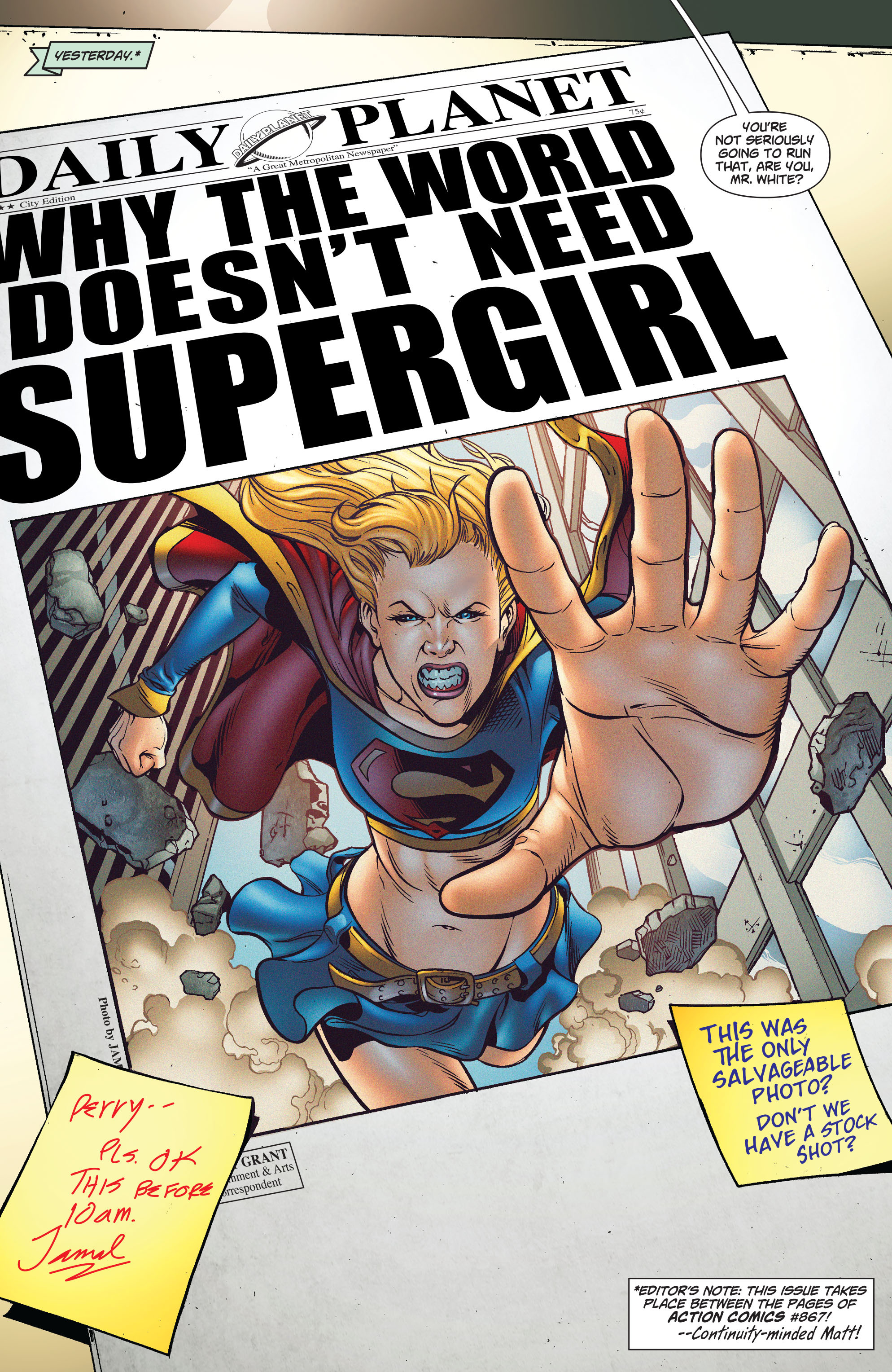 Read online Supergirl: Who is Superwoman? comic -  Issue # Full - 7