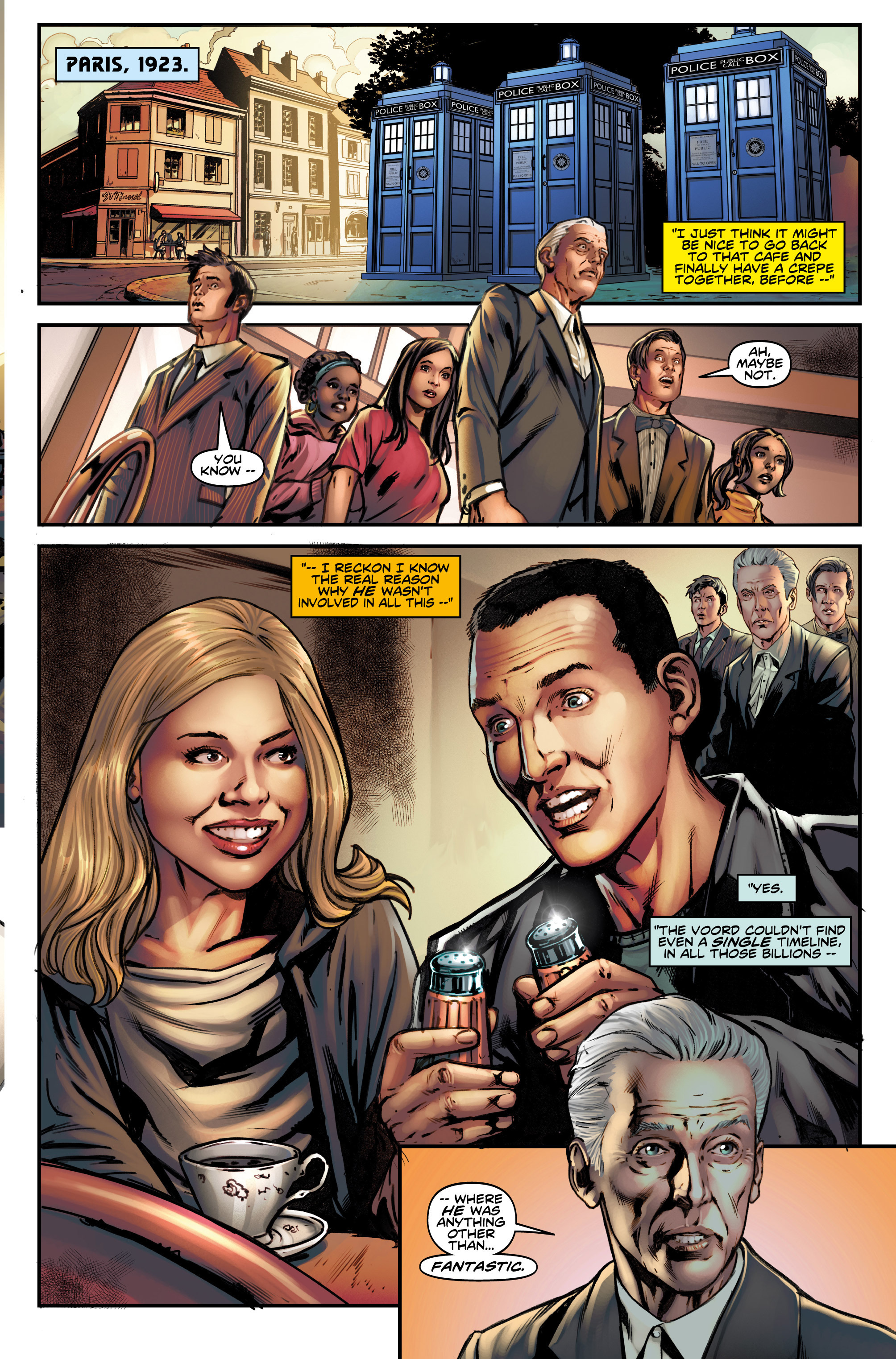 Read online Doctor Who Event 2015: Four Doctors comic -  Issue #5 - 25