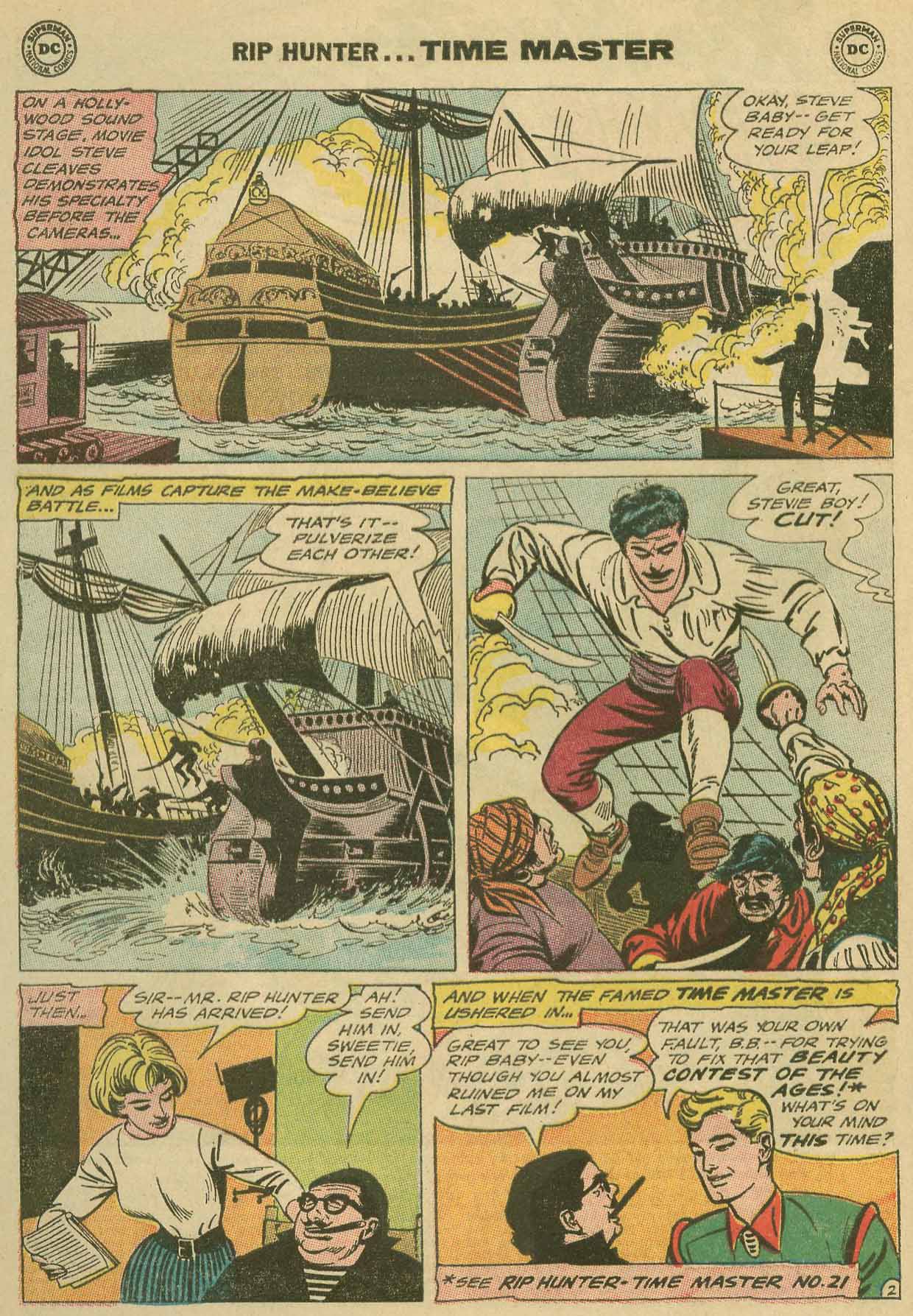 Read online Rip Hunter...Time Master comic -  Issue #24 - 4