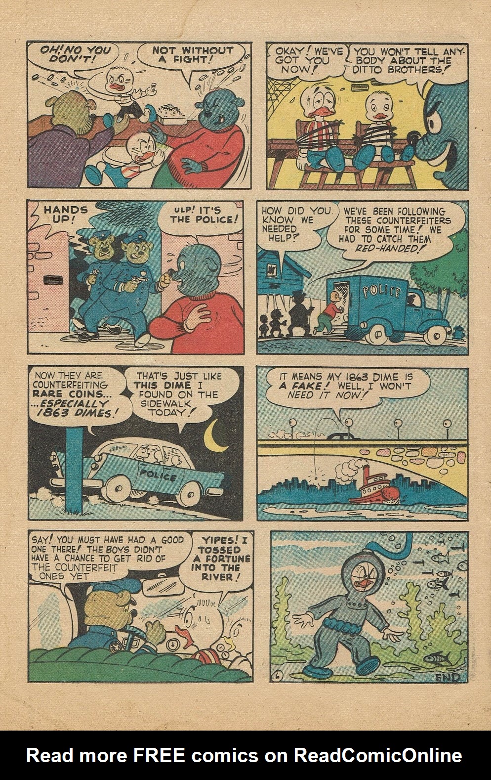 Read online Super Duck Comics comic -  Issue #85 - 8