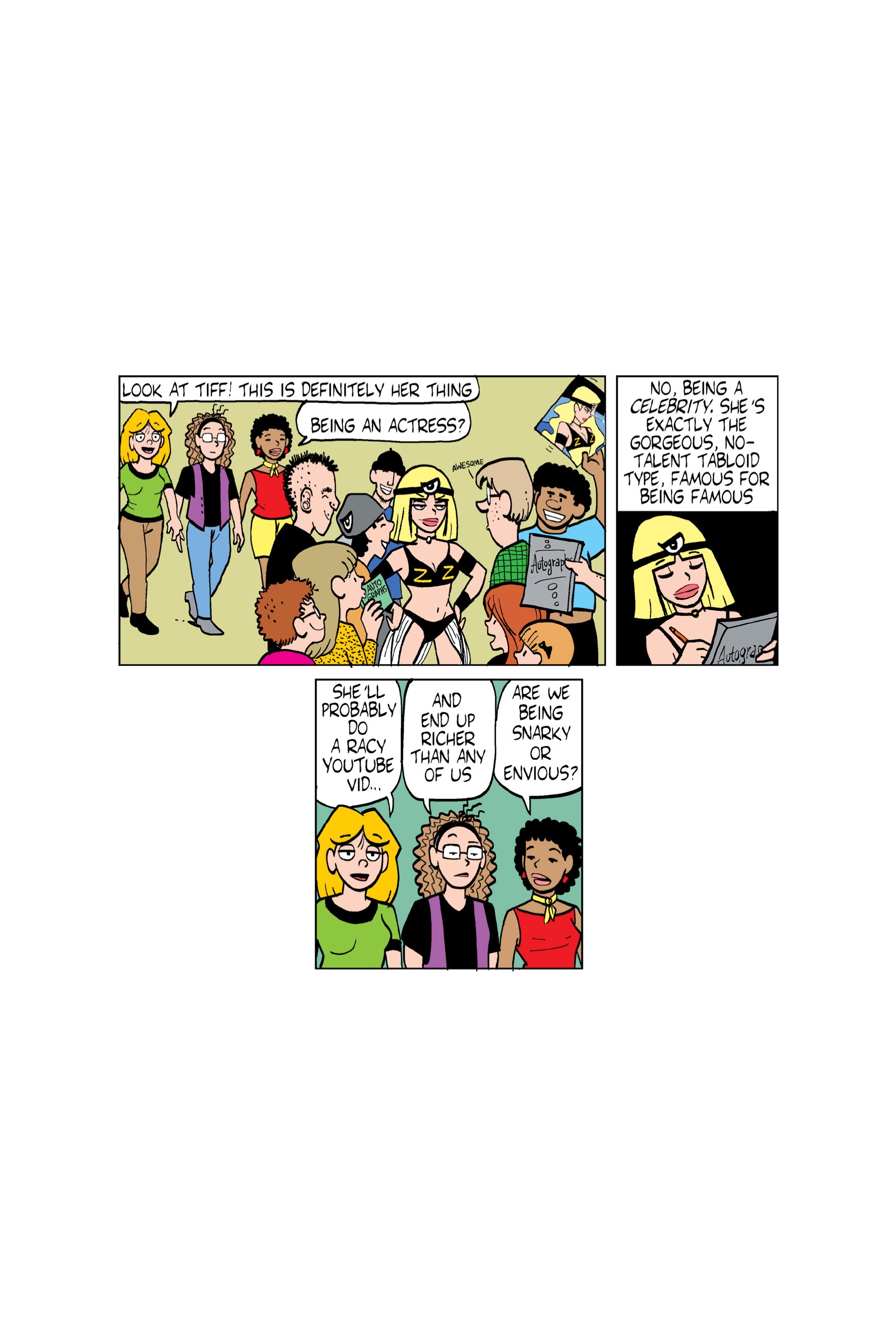 Read online Luann: Stress   Hormones = High School comic -  Issue # TPB - 81