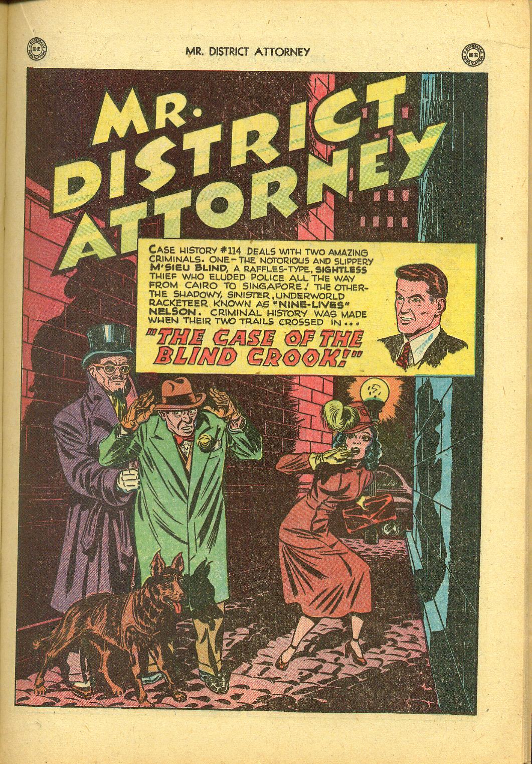 Read online Mr. District Attorney comic -  Issue #2 - 29
