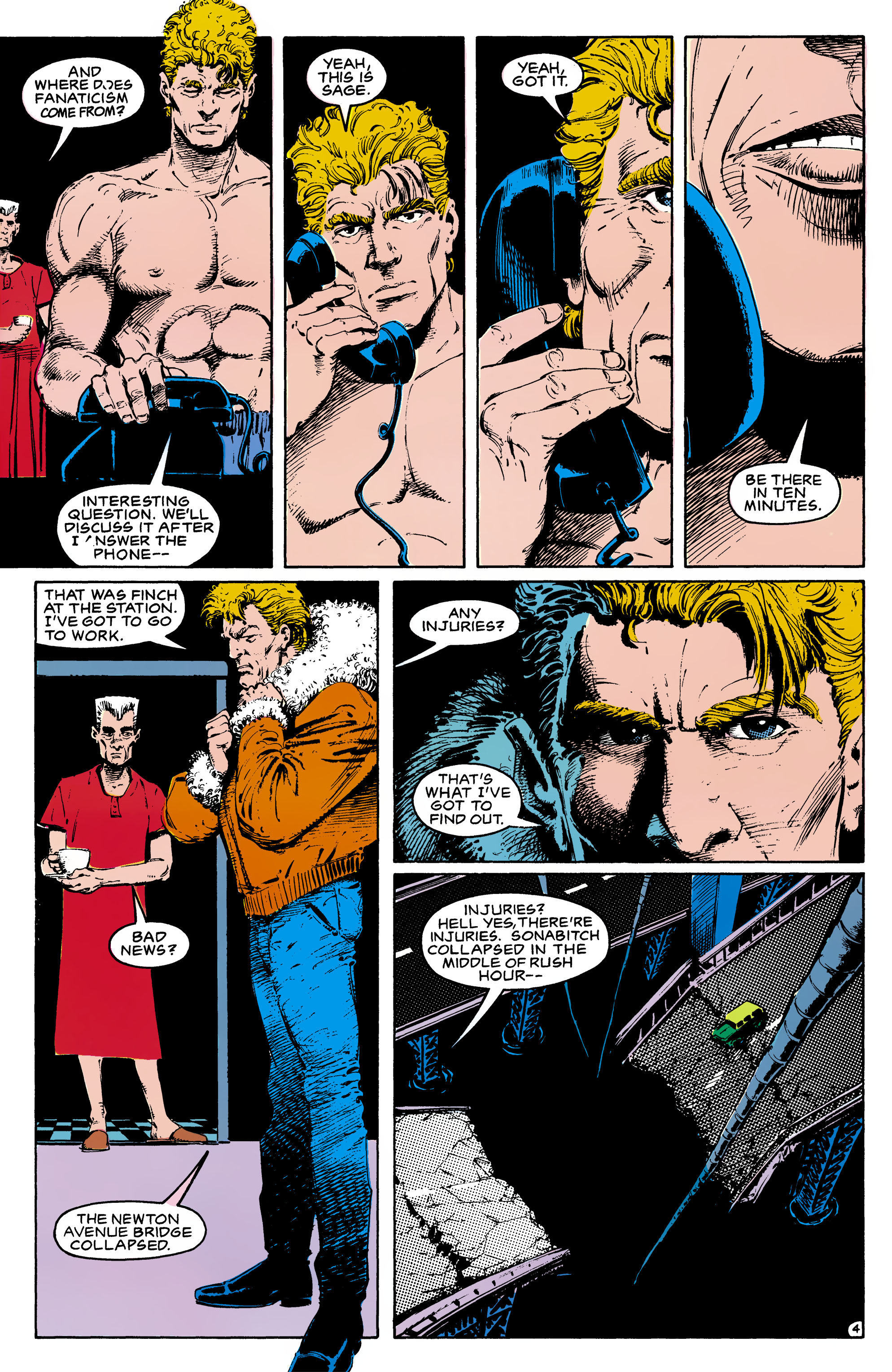 Read online The Question (1987) comic -  Issue #13 - 5