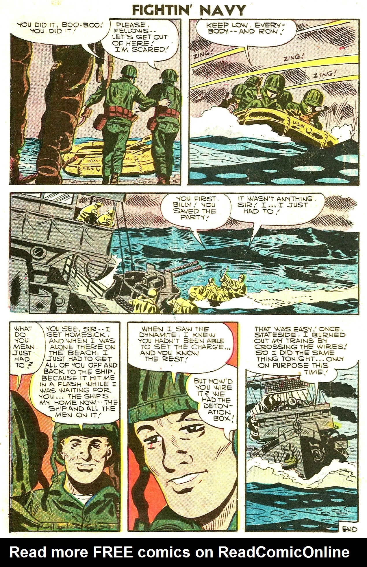 Read online Fightin' Navy comic -  Issue #78 - 14