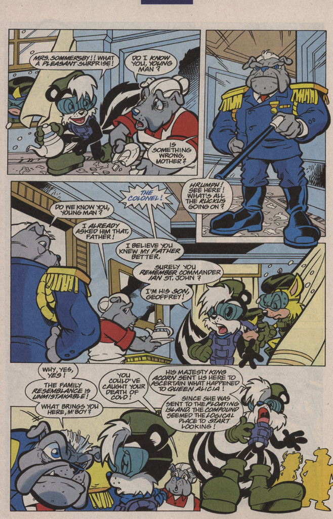 Read online Knuckles the Echidna comic -  Issue #19 - 28