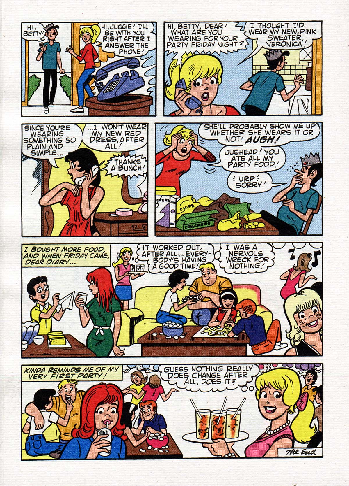Read online Betty and Veronica Digest Magazine comic -  Issue #124 - 111