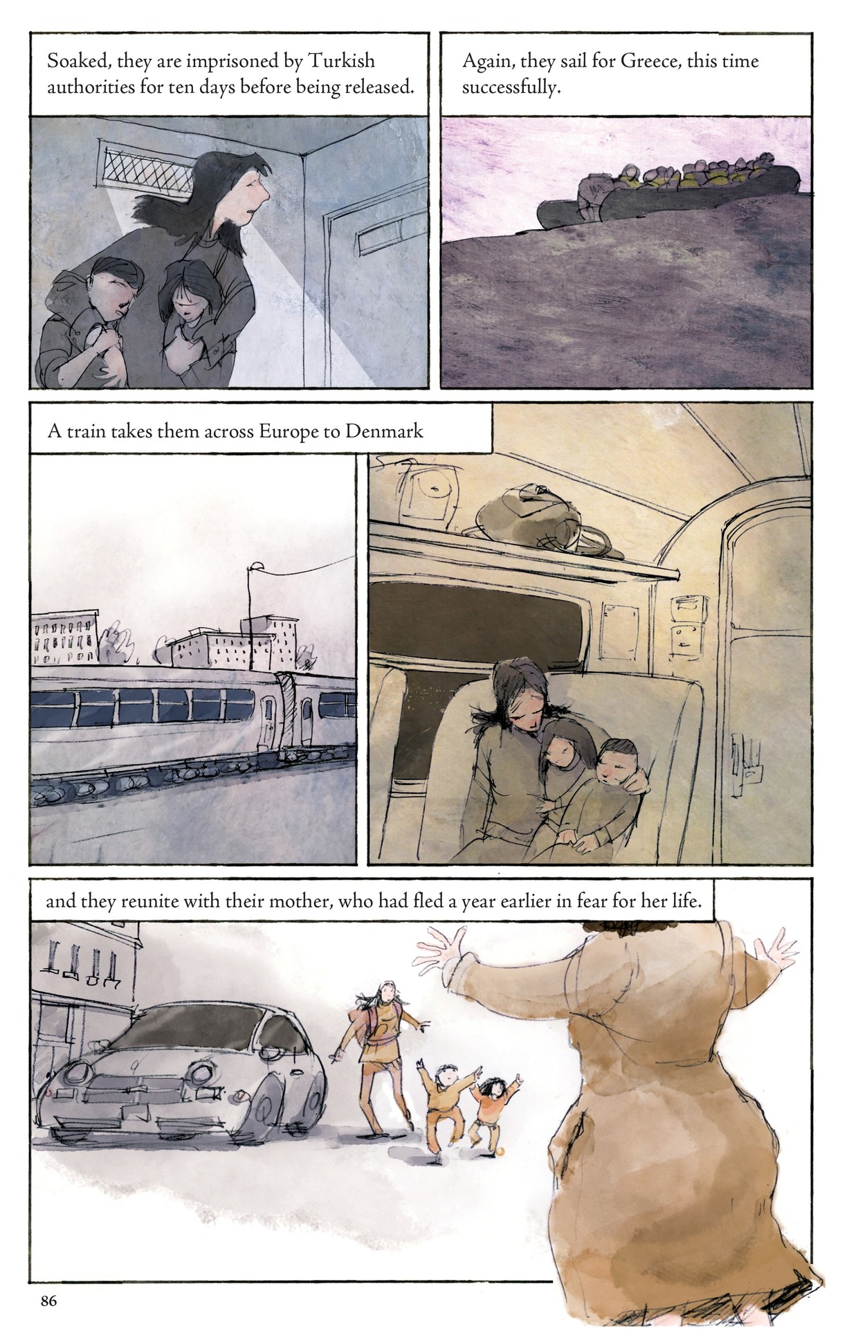 Read online The Unwanted: Stories of the Syrian Refugees comic -  Issue # TPB - 78