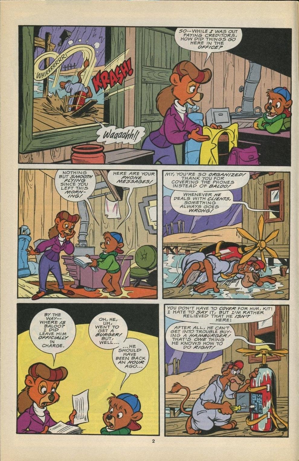 Disney's Tale Spin issue 4 - Page 3