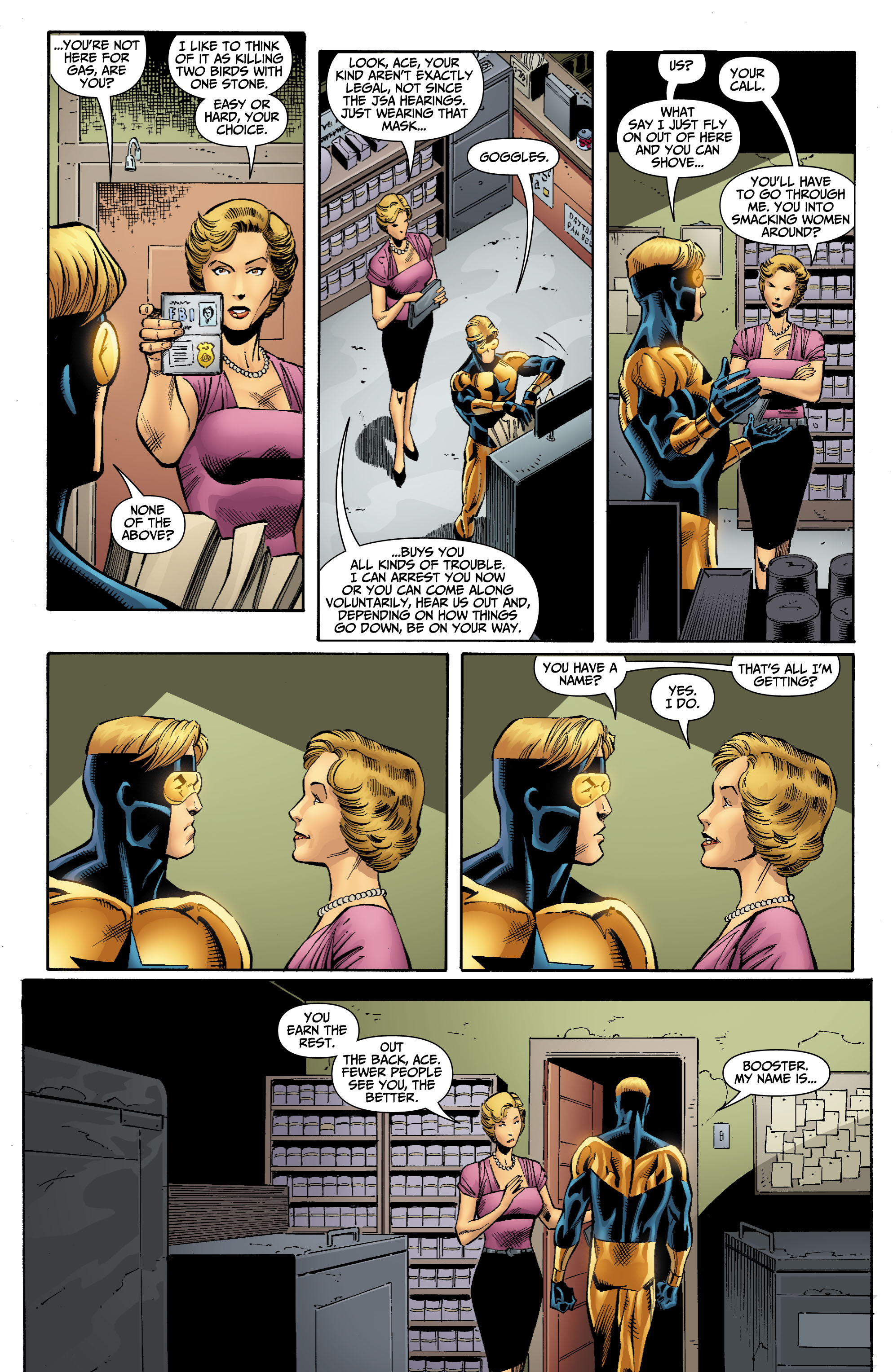 Read online Booster Gold (2007) comic -  Issue #20 - 7