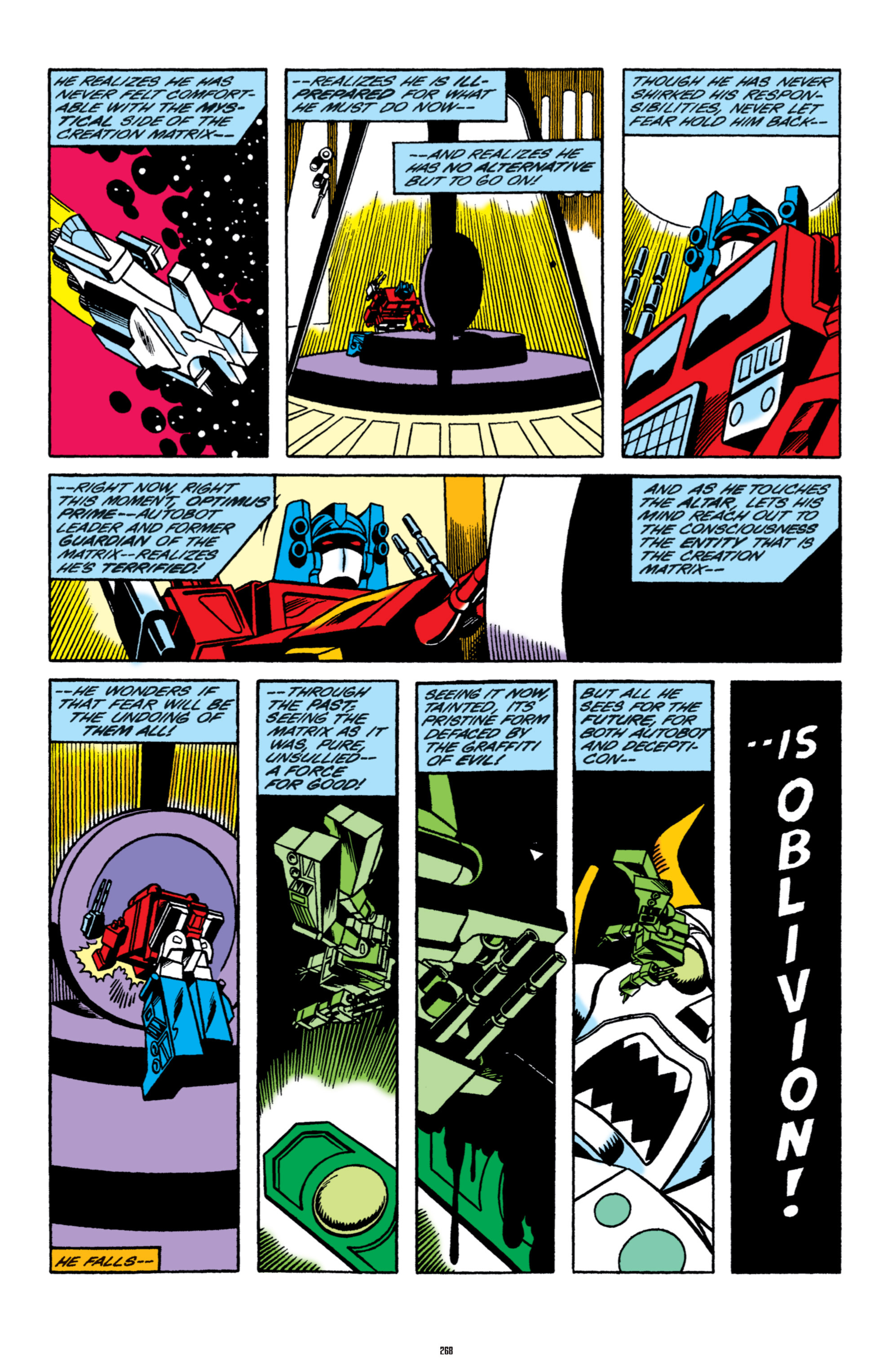 Read online The Transformers Classics comic -  Issue # TPB 5 - 269