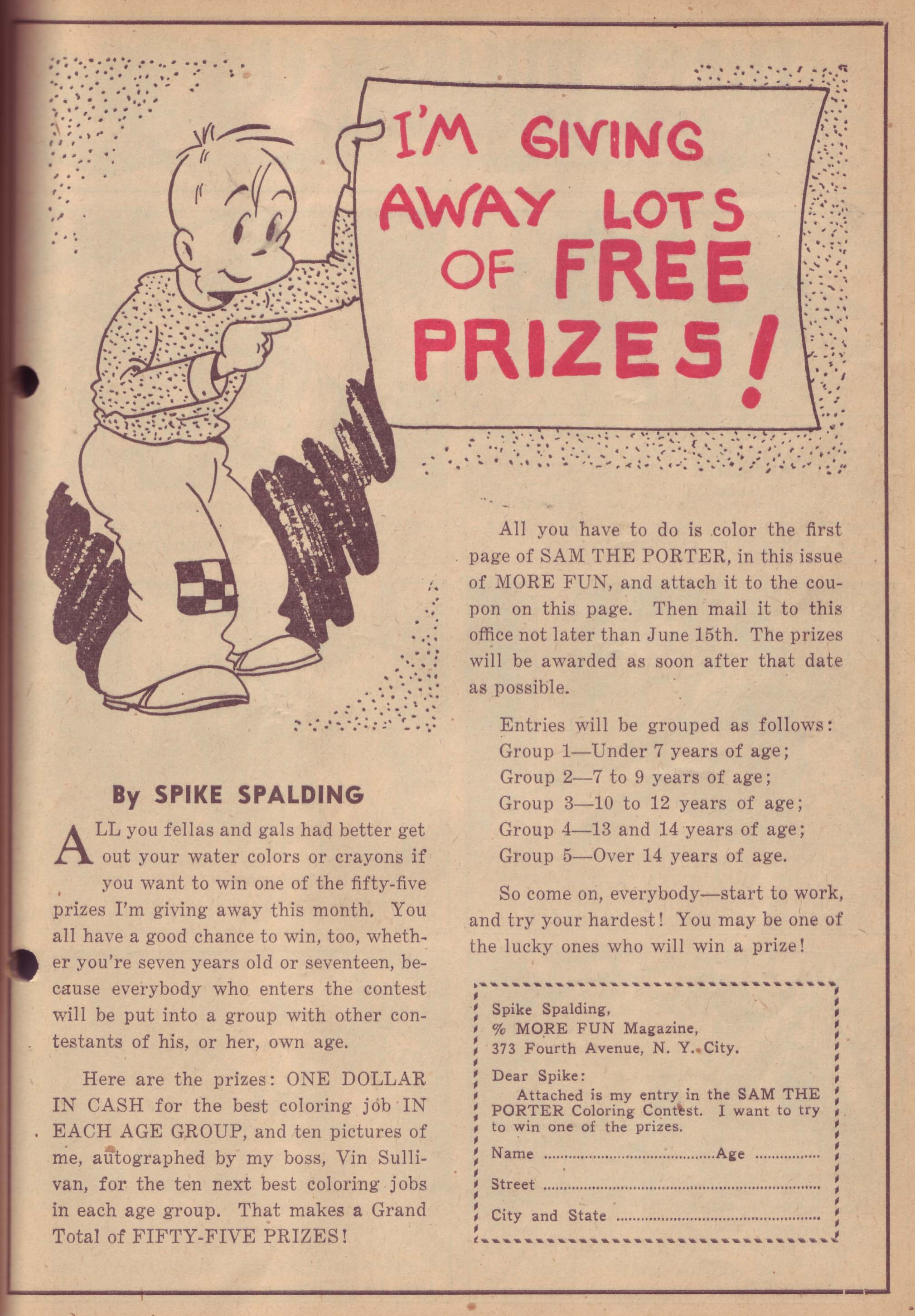 Read online More Fun Comics comic -  Issue #11 - 47