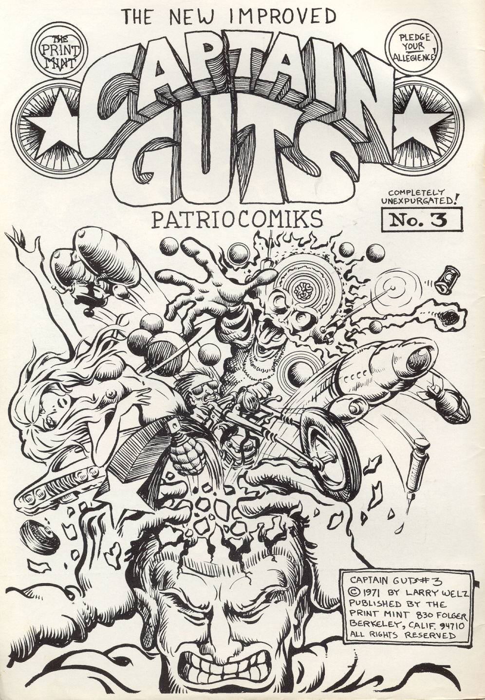 Read online Captain Guts comic -  Issue #3 - 2