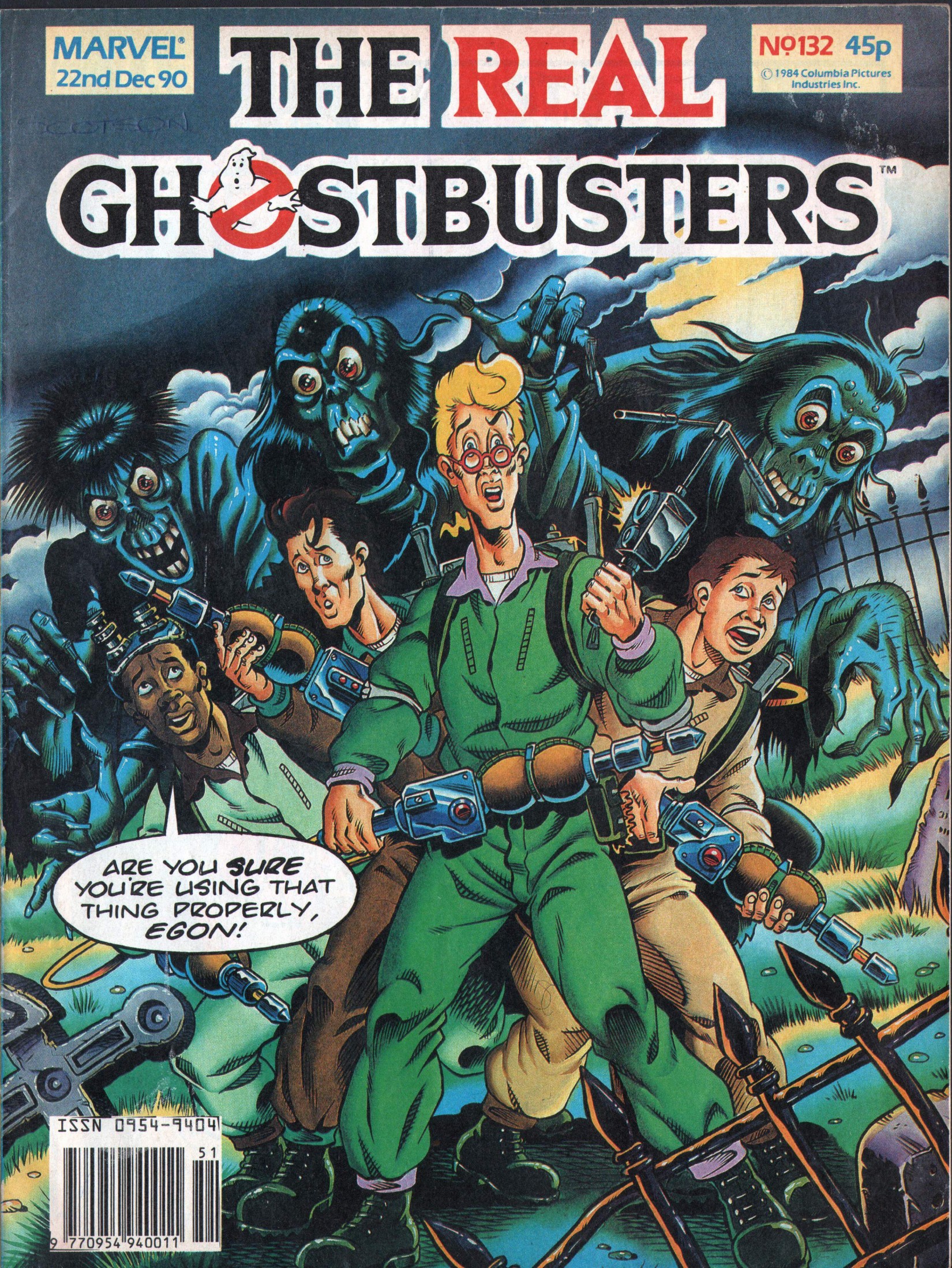 Read online The Real Ghostbusters comic -  Issue #132 - 1