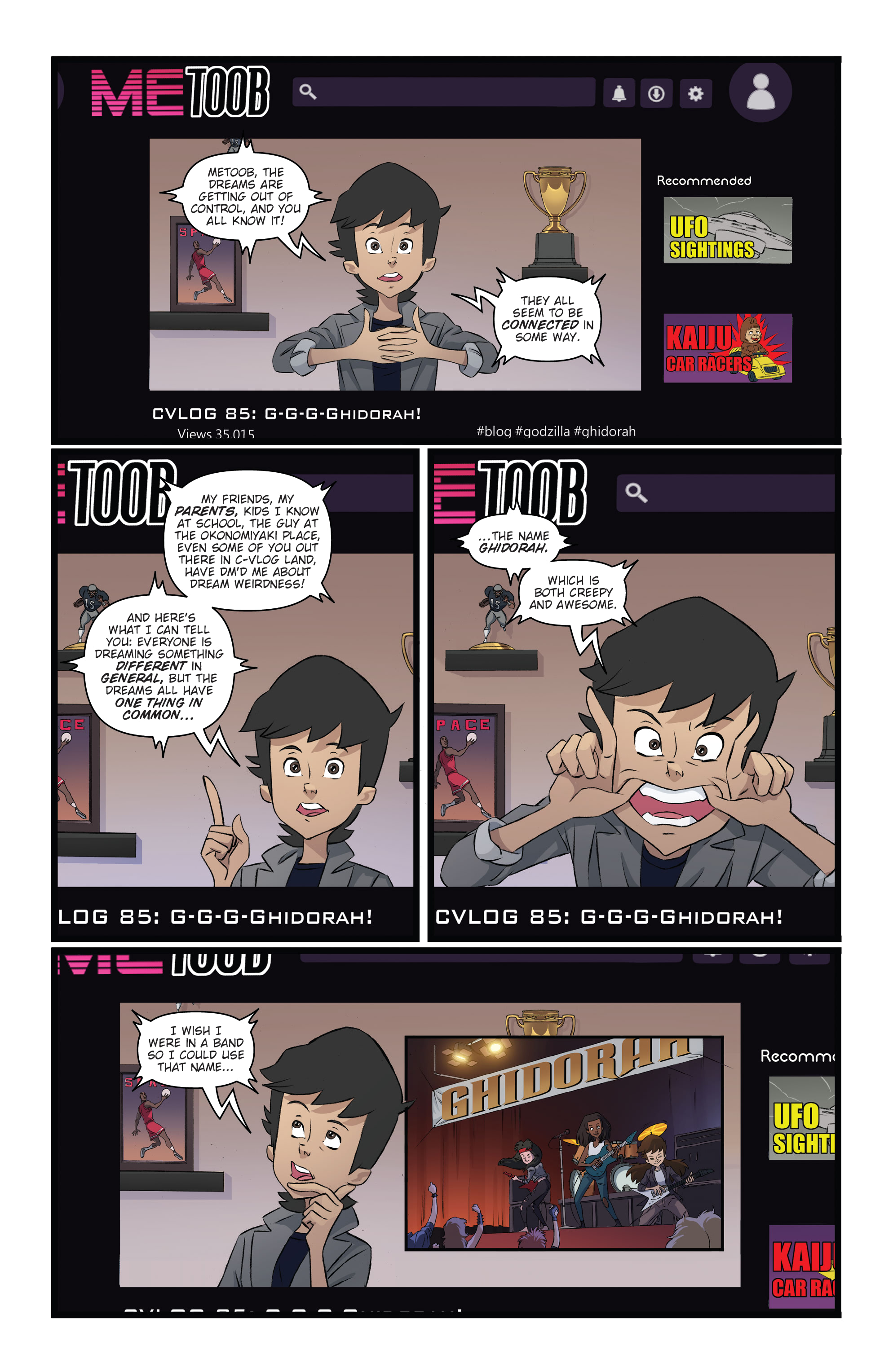 Read online Godzilla: Monsters & Protectors - All Hail the King! comic -  Issue #3 - 3