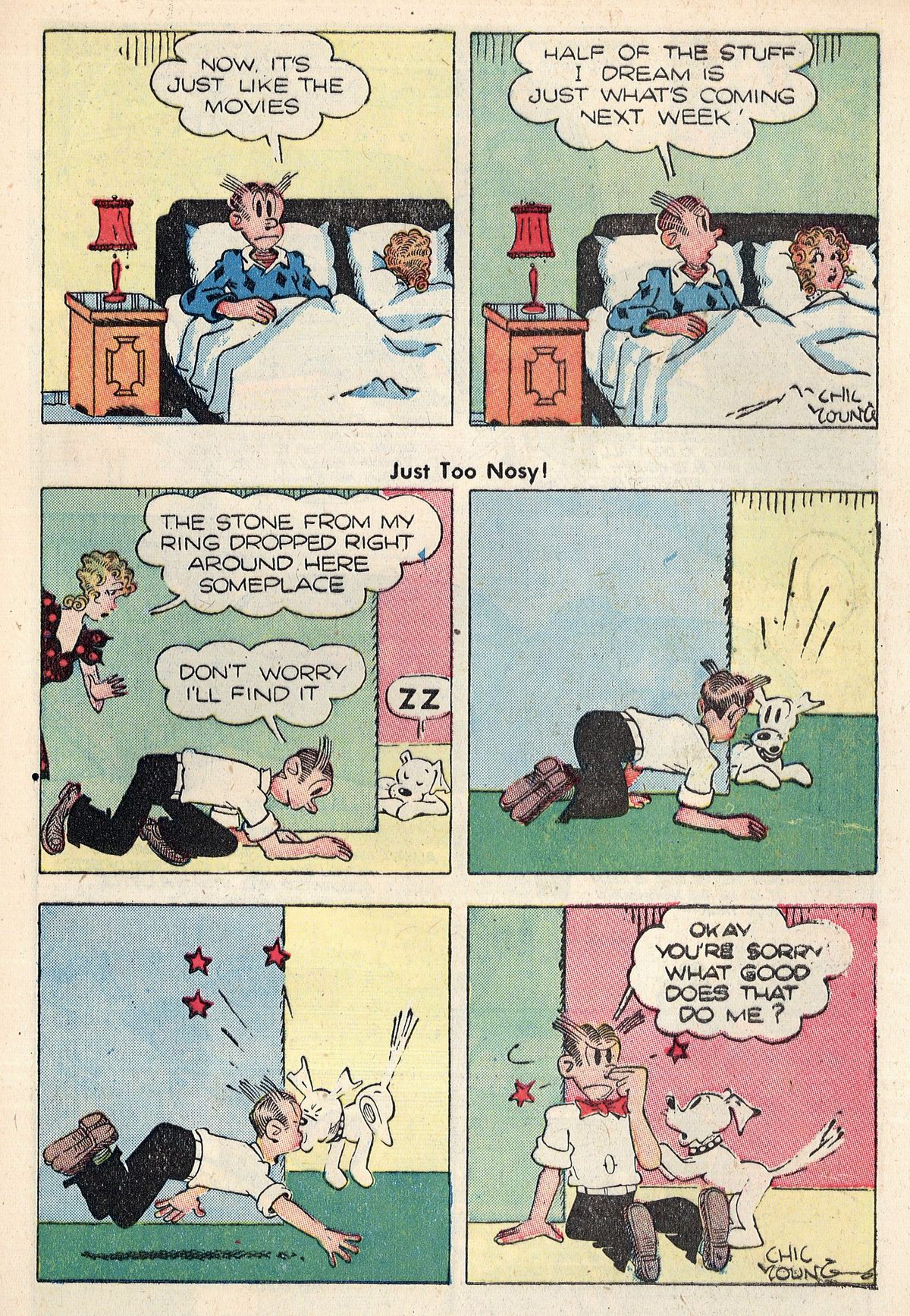 Read online Blondie Comics (1947) comic -  Issue #9 - 31