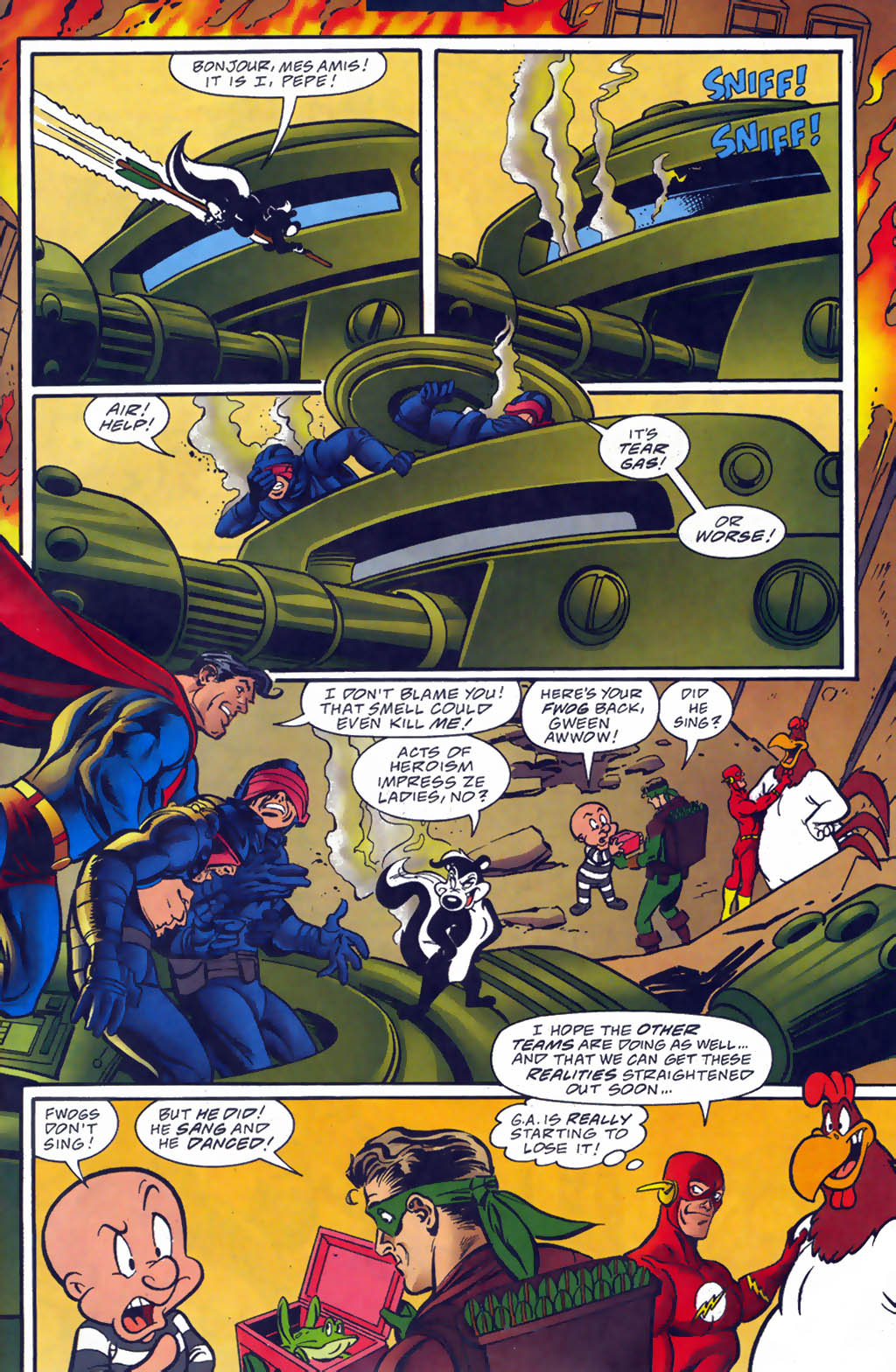 Read online Superman & Bugs Bunny comic - Issue #4