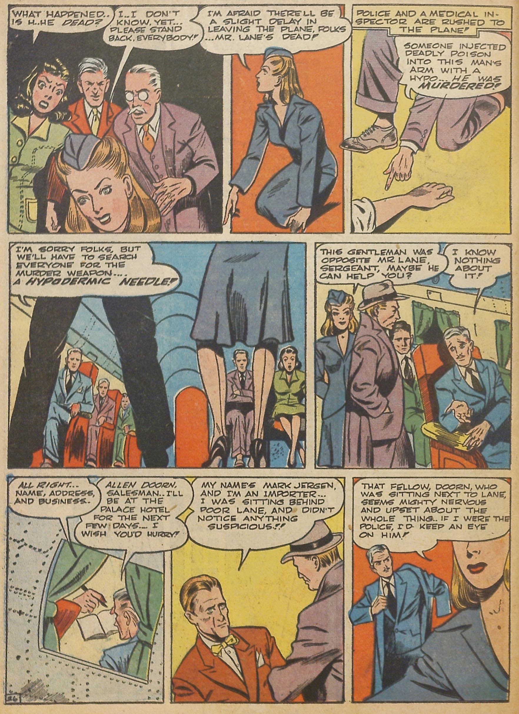 Read online Super-Mystery Comics comic -  Issue #14 - 28