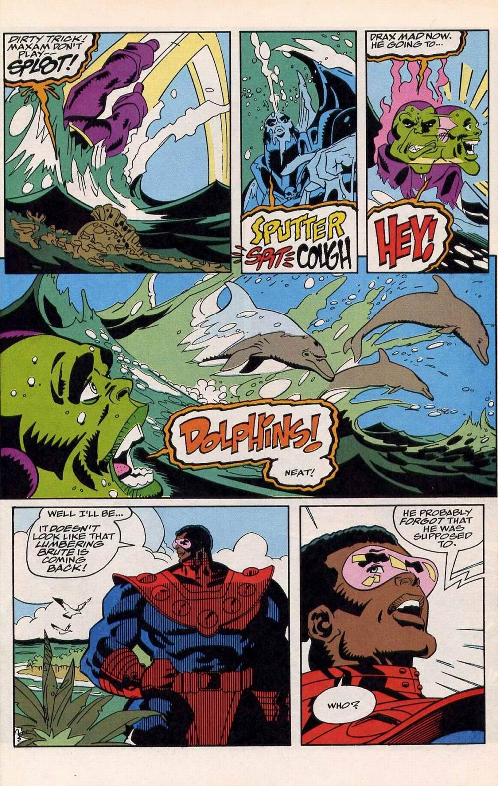 Read online Warlock and the Infinity Watch comic -  Issue #17 - 18