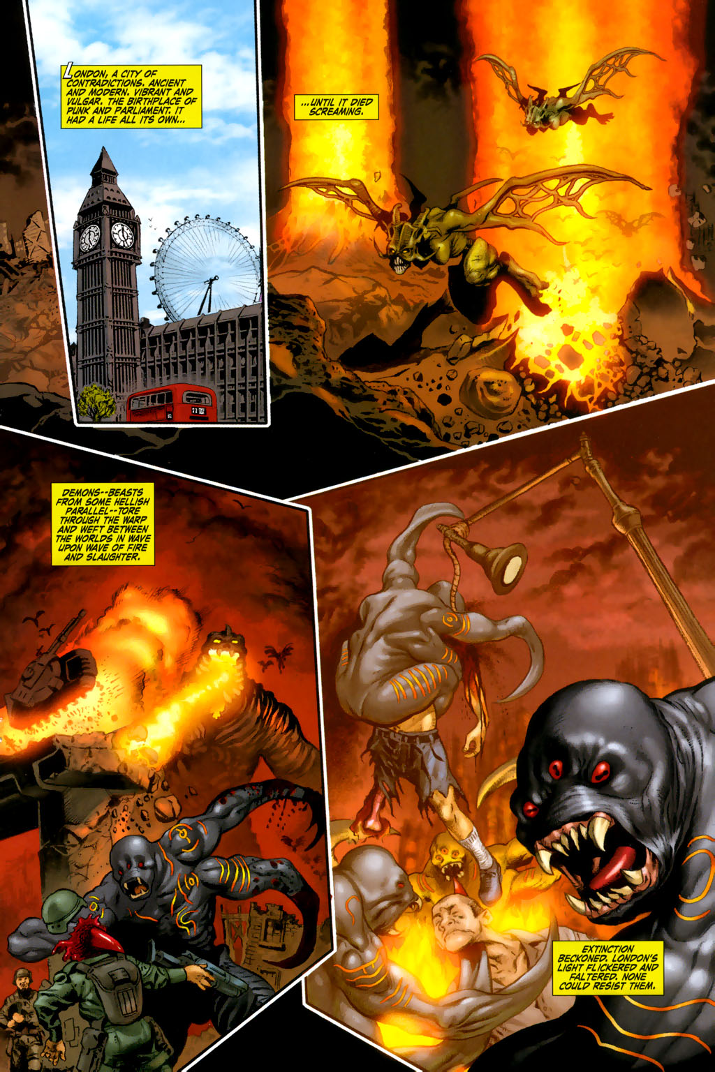 Read online Hellgate: London comic -  Issue #1 - 3
