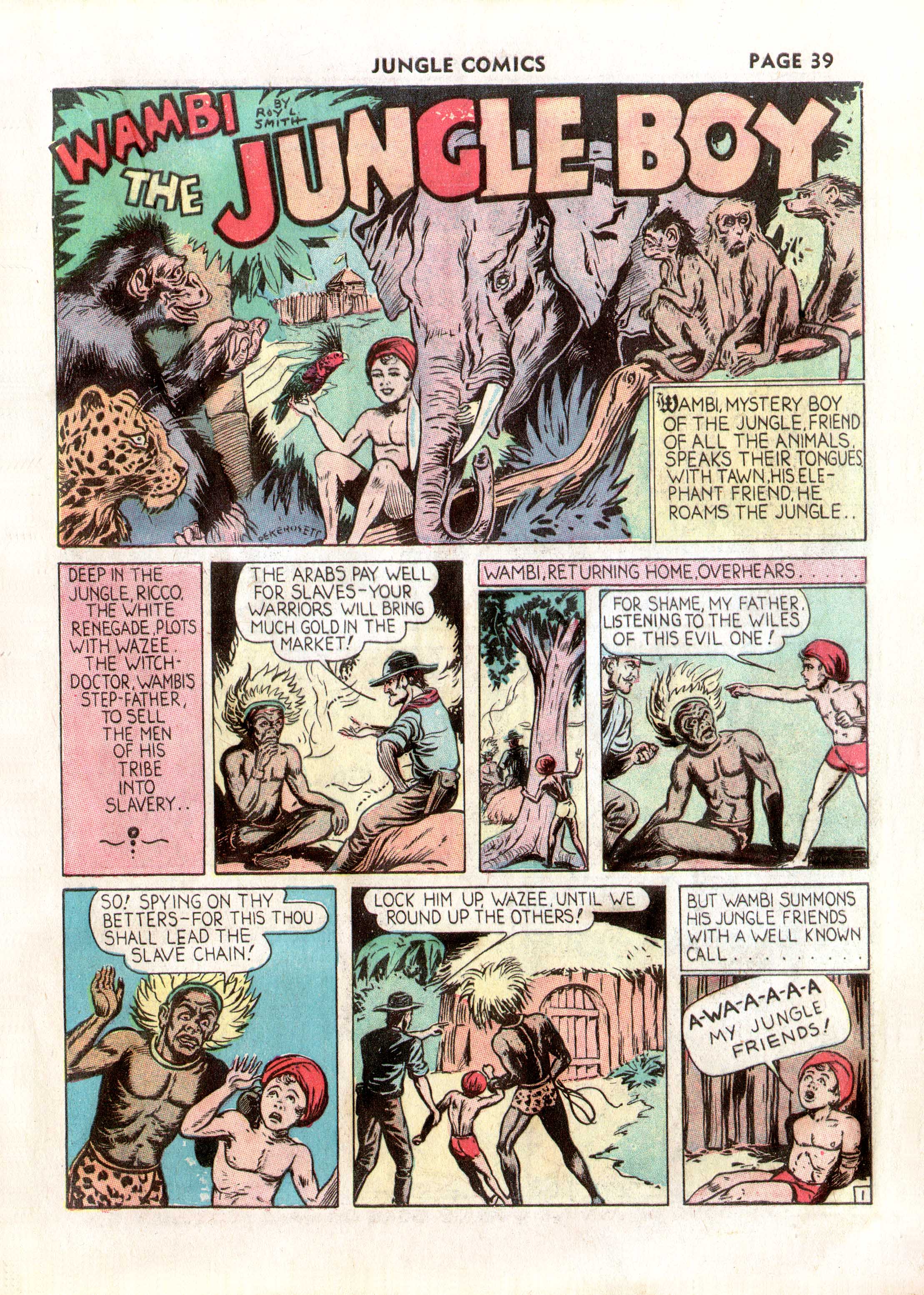 Read online Jungle Comics comic -  Issue #2 - 41