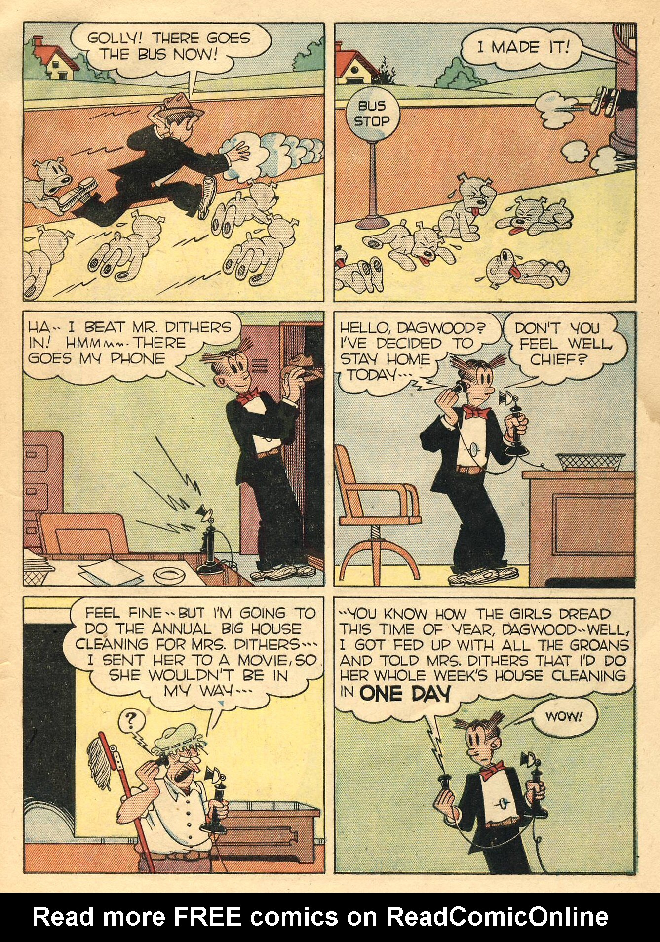 Read online Blondie Comics (1947) comic -  Issue #1 - 29