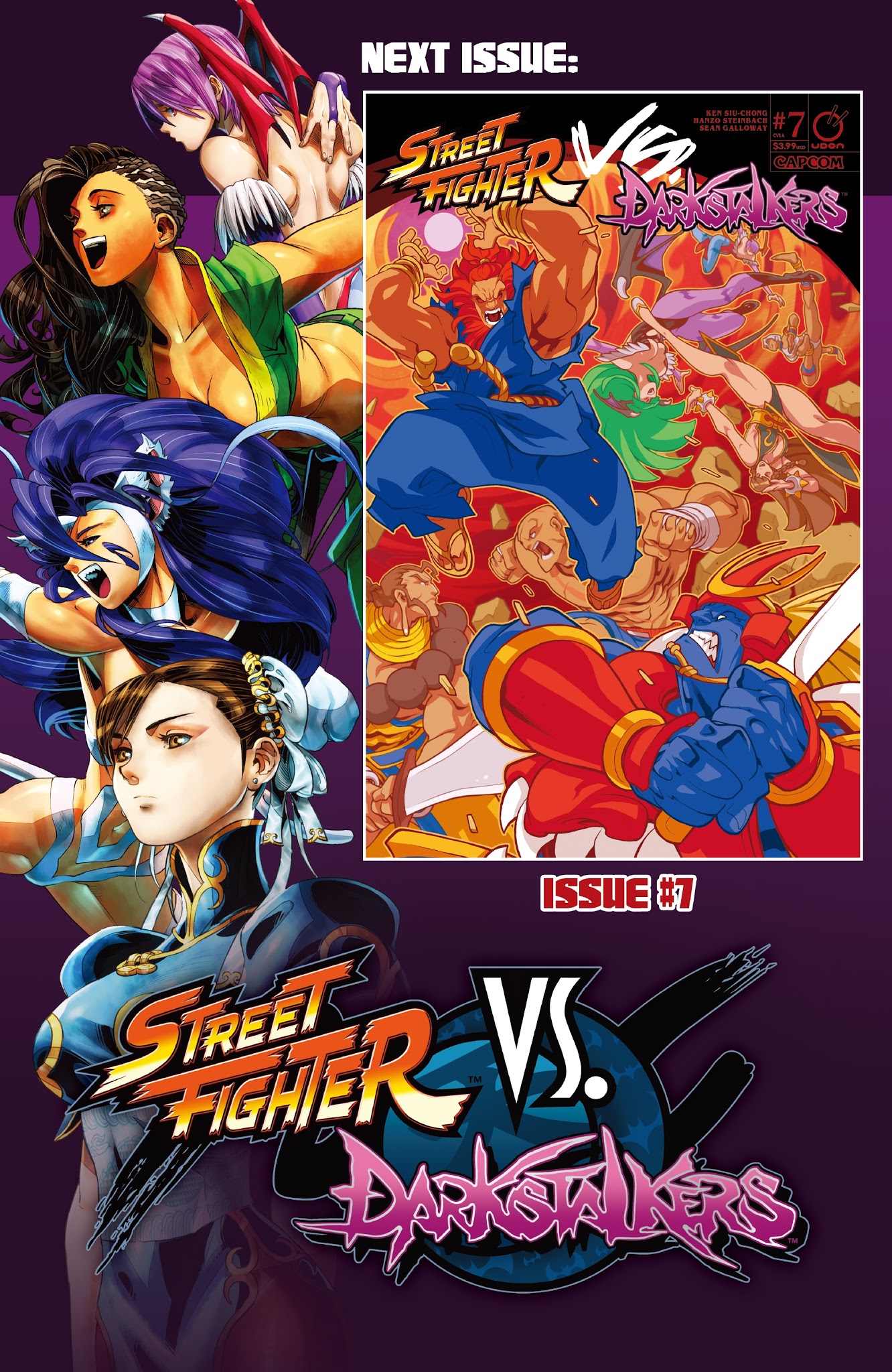 Read online Street Fighter VS Darkstalkers comic -  Issue #6 - 25