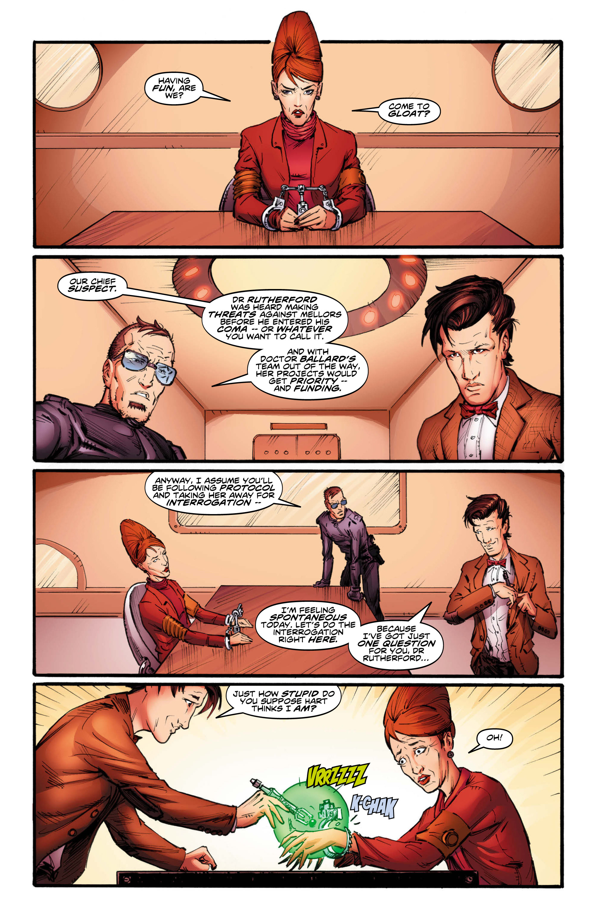Read online Doctor Who: The Eleventh Doctor comic -  Issue #4 - 23