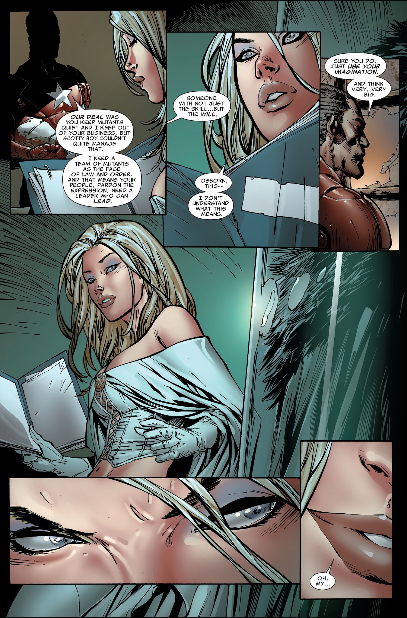 Read online Dark Avengers/Uncanny X-Men: Utopia comic -  Issue # TPB - 33