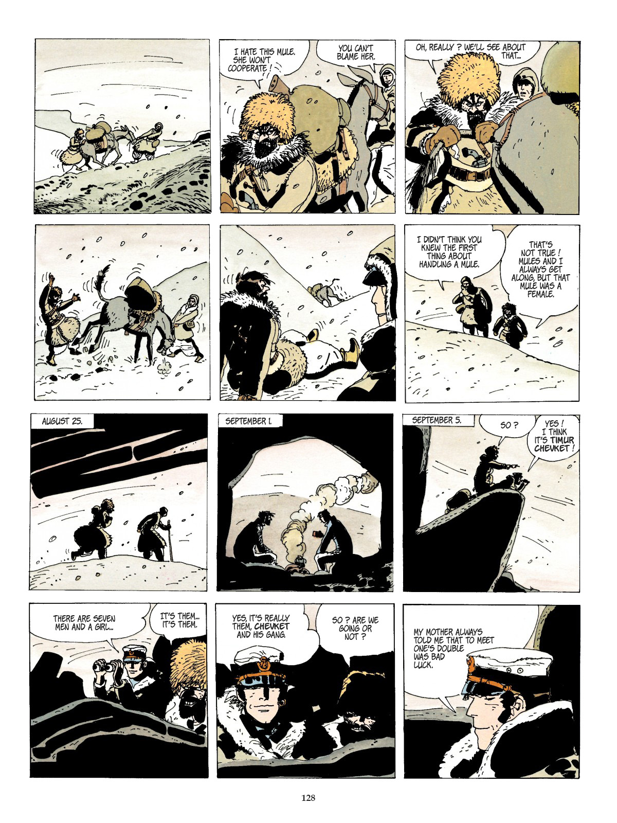 Read online Corto Maltese comic -  Issue # TPB 11 - 131