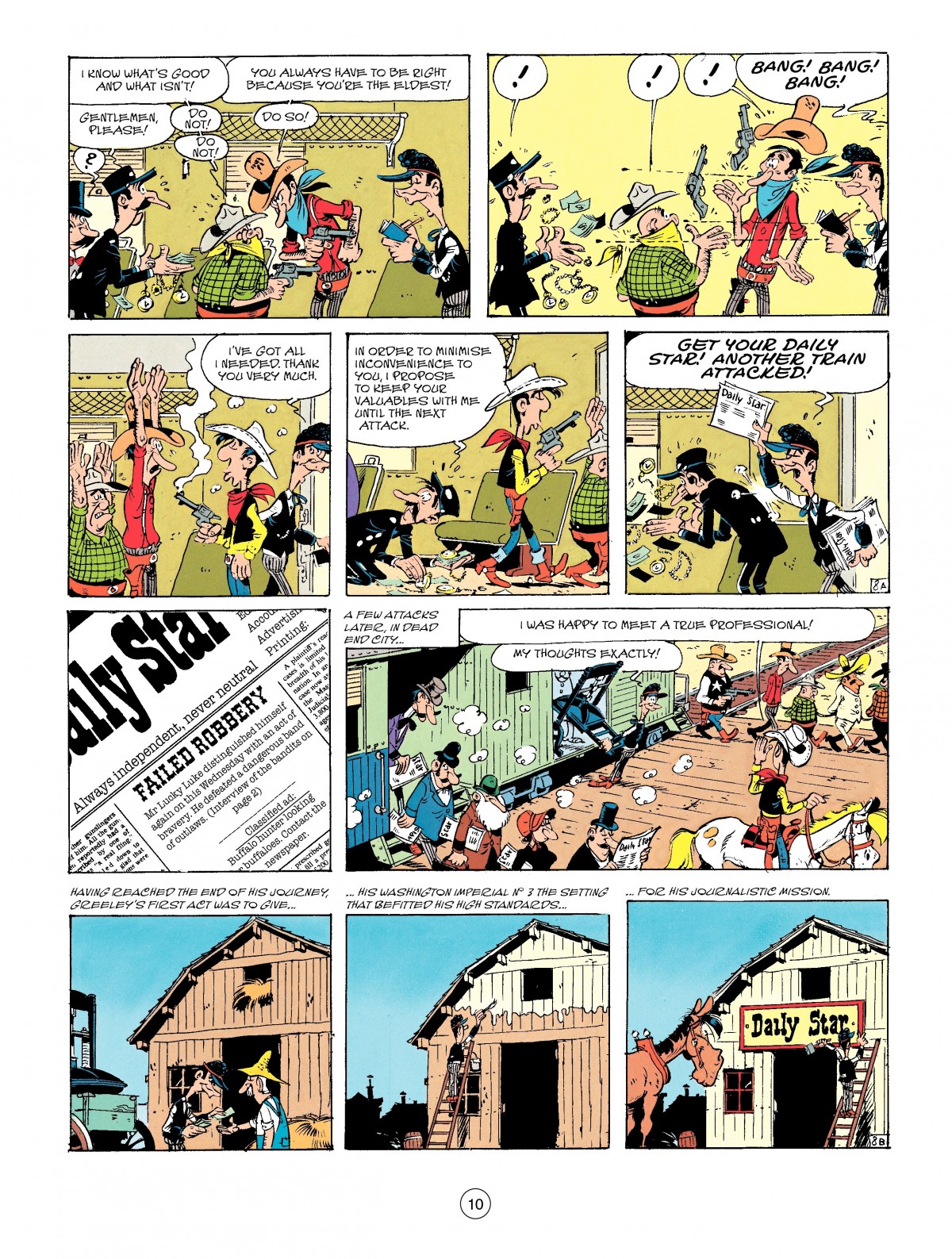 Read online A Lucky Luke Adventure comic -  Issue #41 - 10