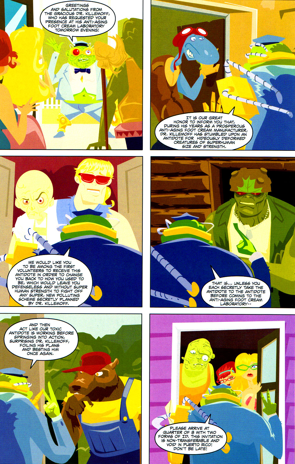 Read online Lloyd Kaufman Presents: The Toxic Avenger and Other Tromatic Tales comic -  Issue # TPB (Part 1) - 64