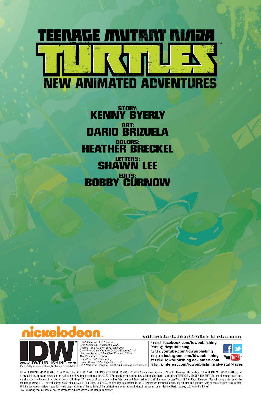 Teenage Mutant Ninja Turtles New Animated Adventures issue 8 - Page 2