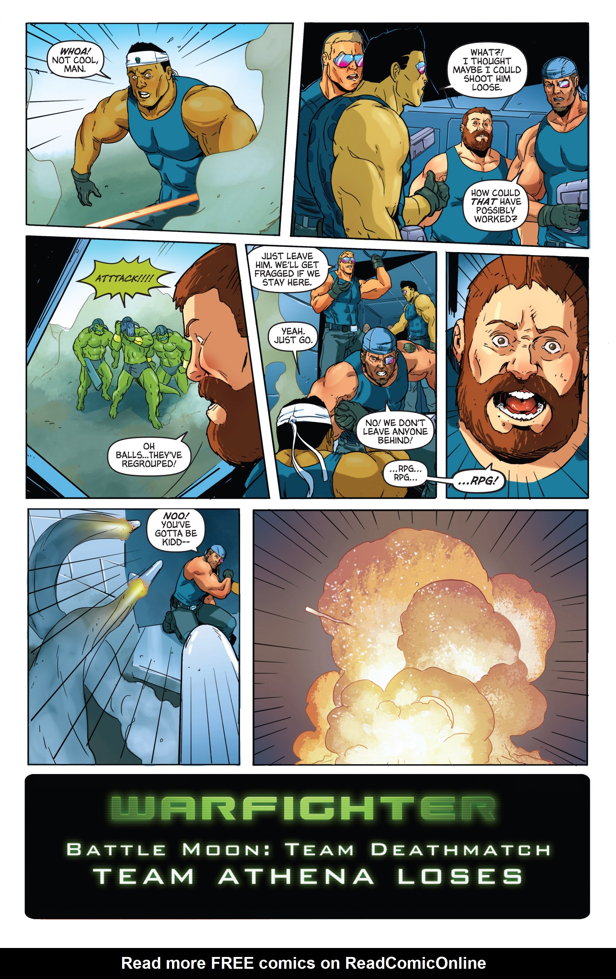 Read online Aliens vs. Parker comic -  Issue #1 - 7