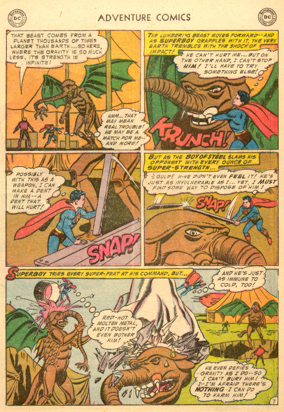 Read online Adventure Comics (1938) comic -  Issue #198 - 9