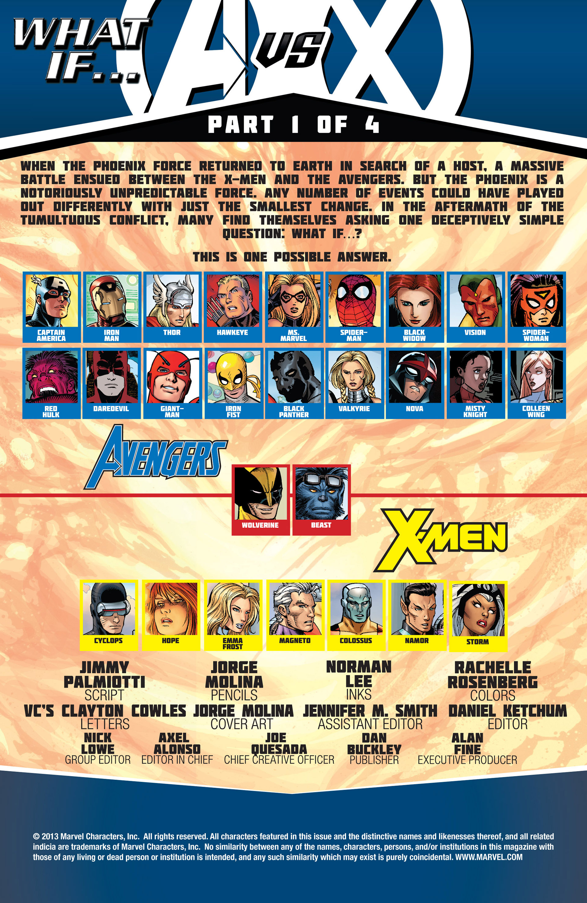Read online What If? AvX comic -  Issue #1 - 2