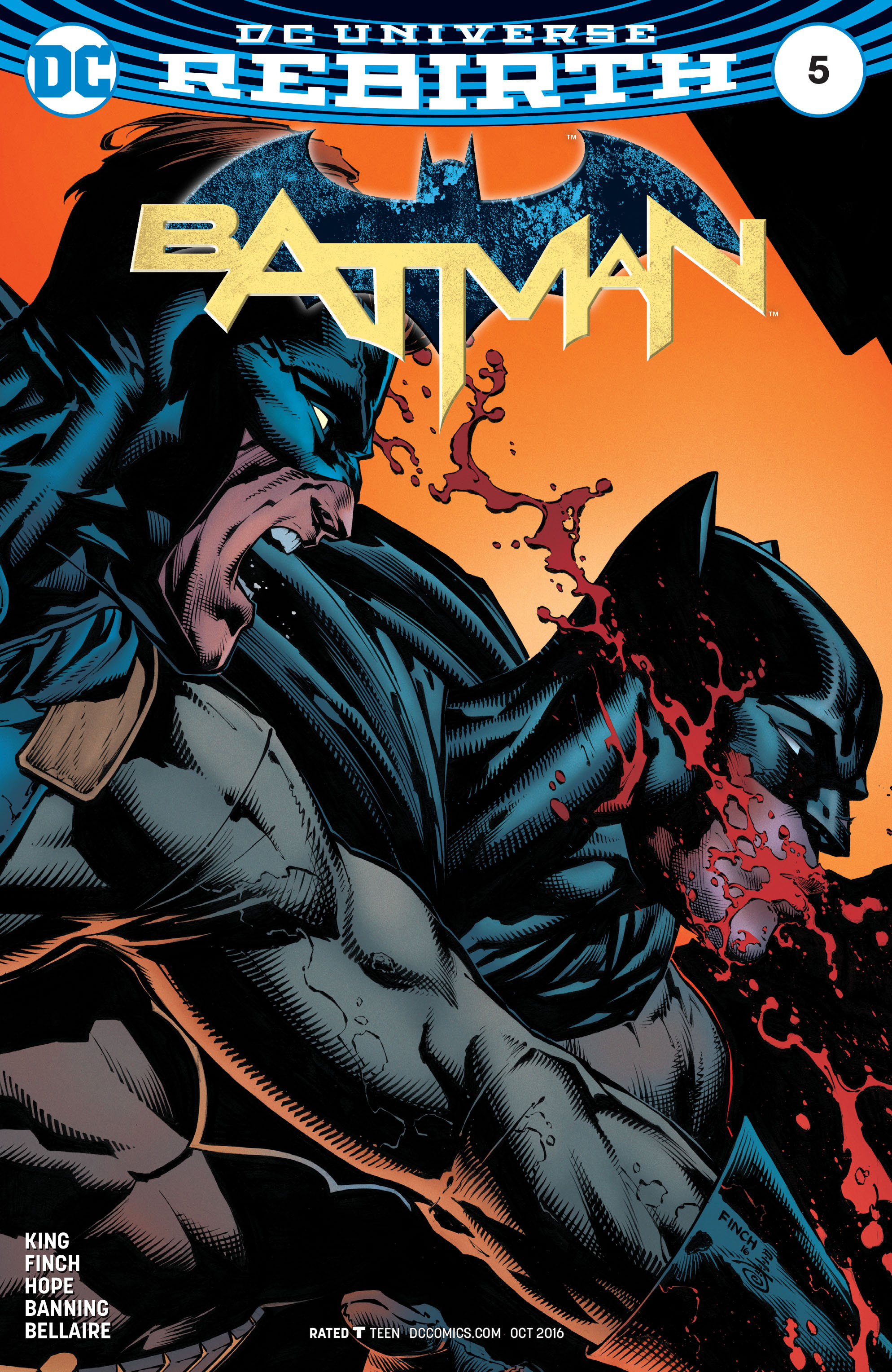 Read online Batman (2016) comic -  Issue #5 - 1