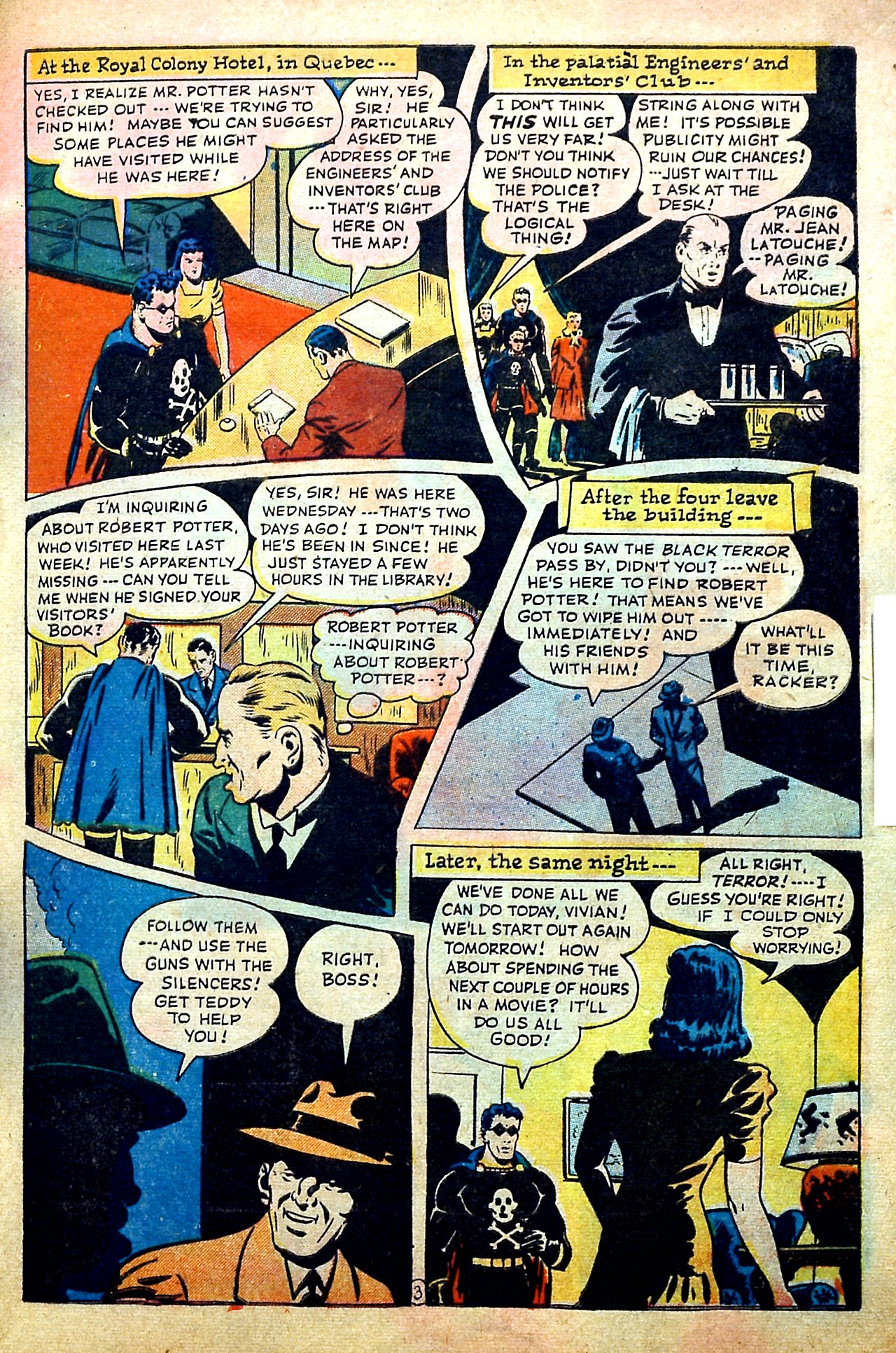 Read online Exciting Comics comic -  Issue #43 - 5