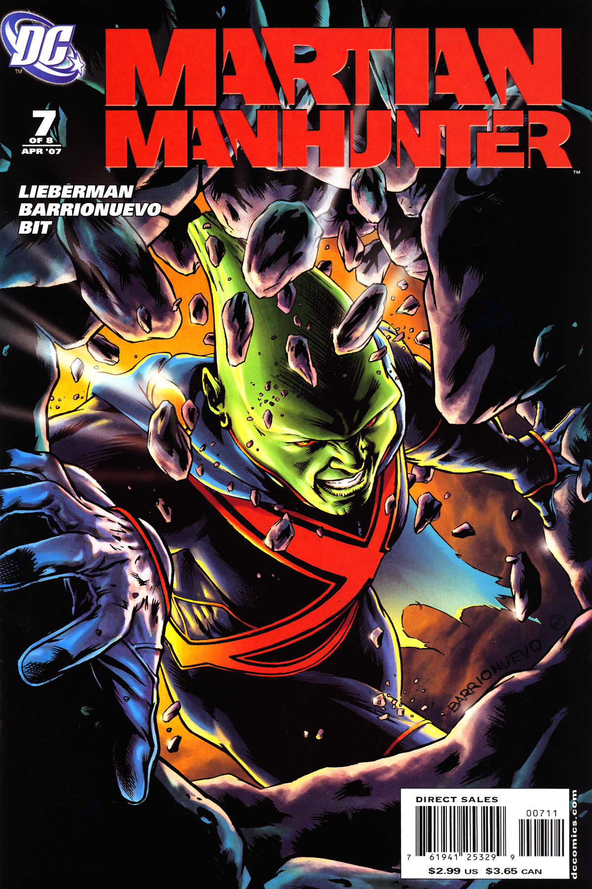 Read online Martian Manhunter (2006) comic -  Issue #7 - 1
