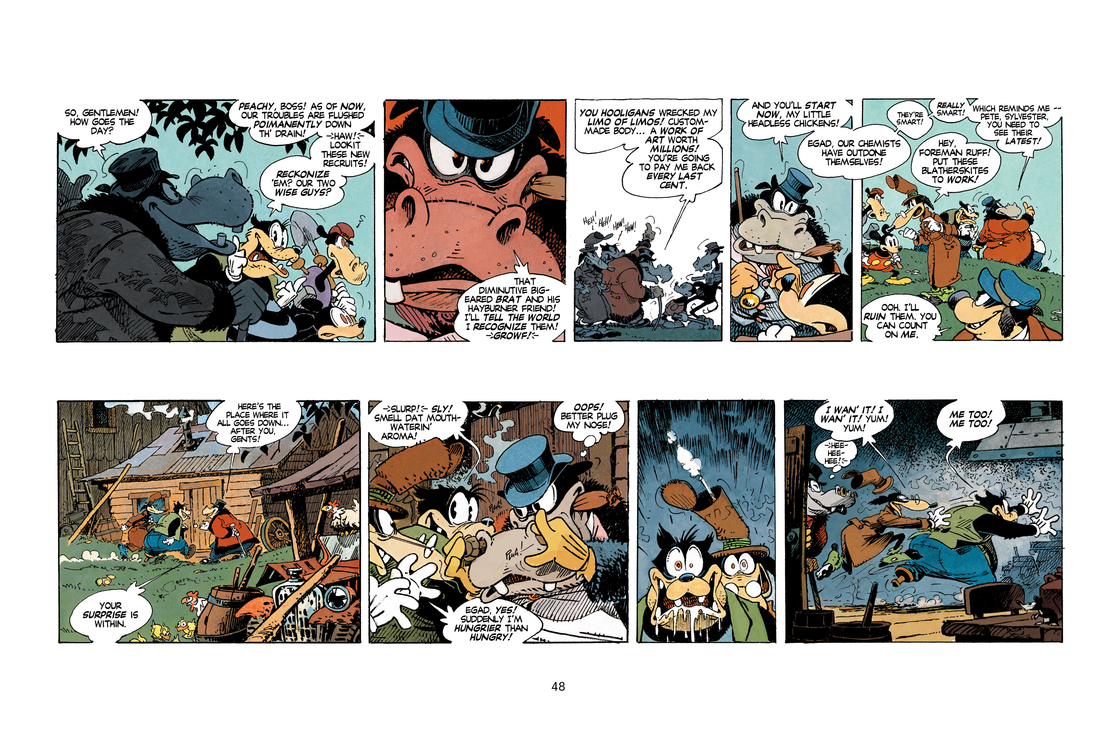 Read online Mickey Mouse: Zombie Coffee comic -  Issue # TPB - 49