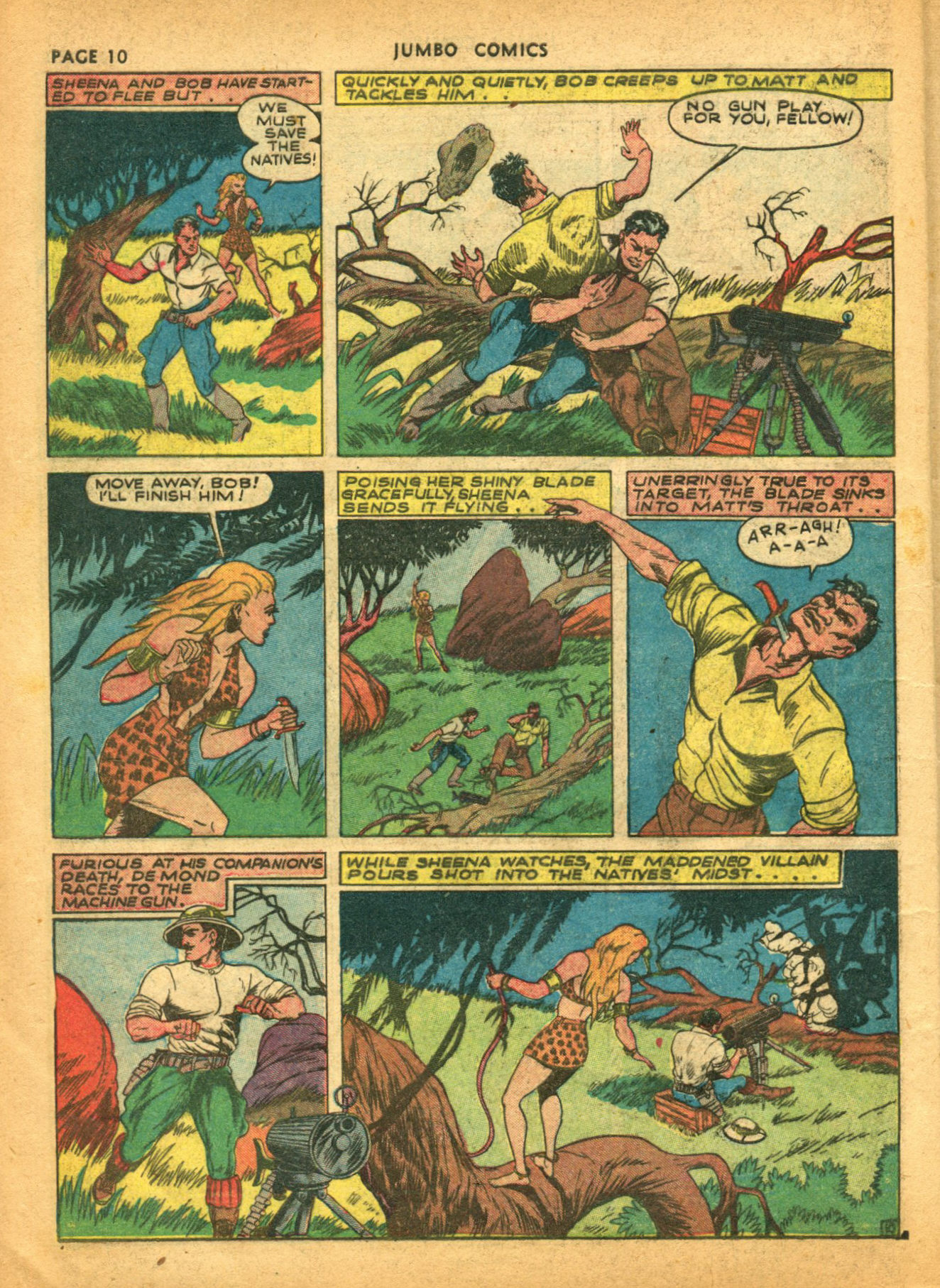 Read online Jumbo Comics comic -  Issue #30 - 12