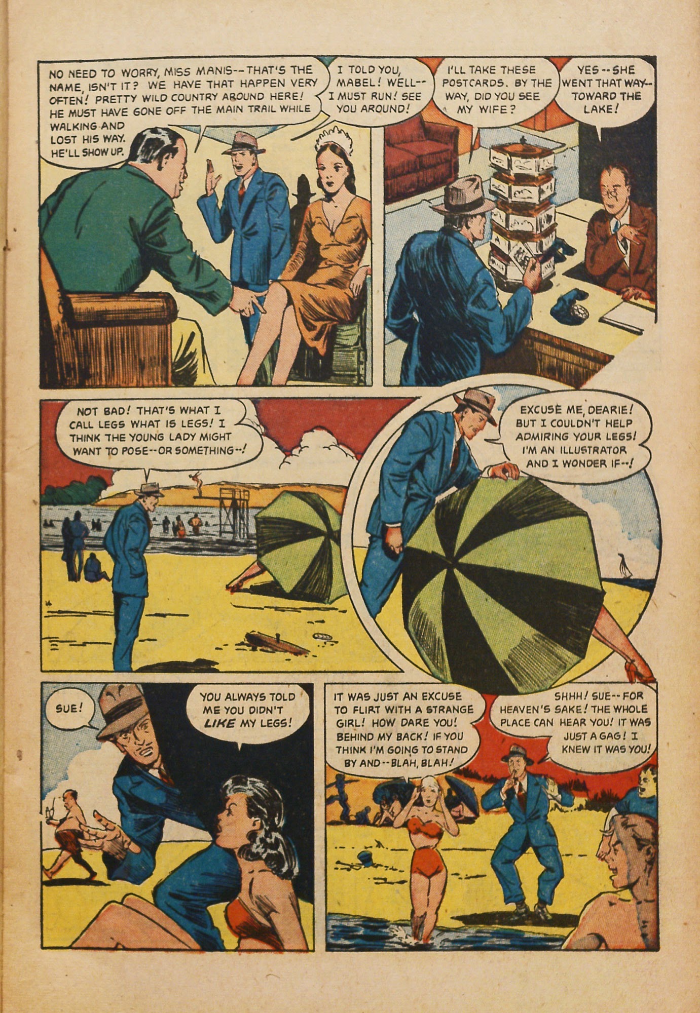 Read online Super-Mystery Comics comic -  Issue #38 - 5