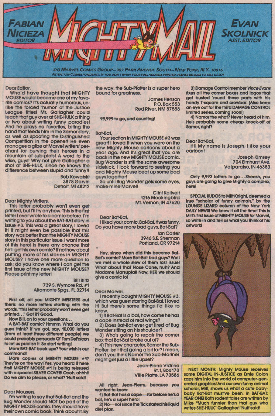 Mighty Mouse (1990) Issue #6 #6 - English 32