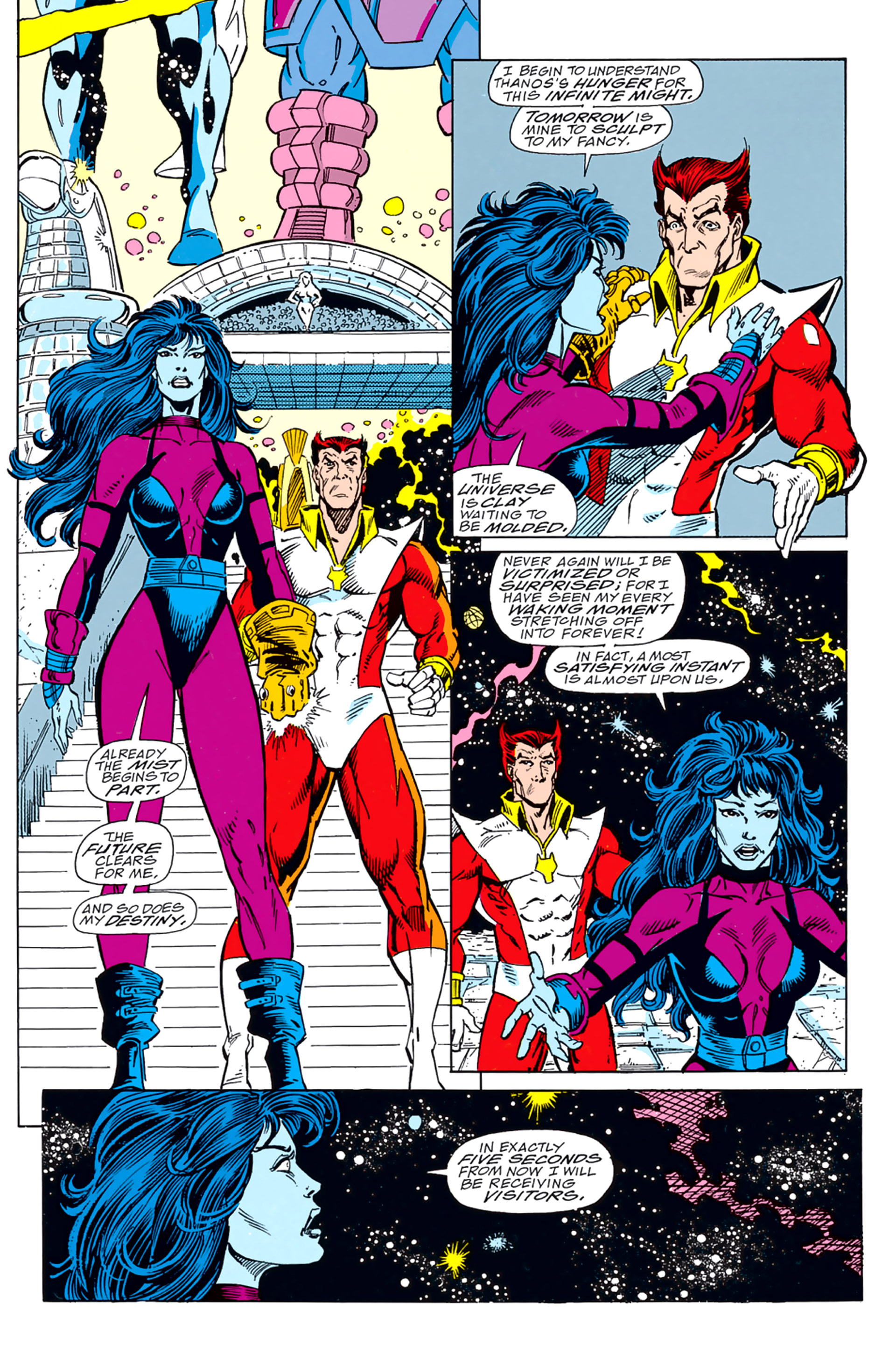 Read online Infinity Gauntlet (1991) comic -  Issue #5 - 37