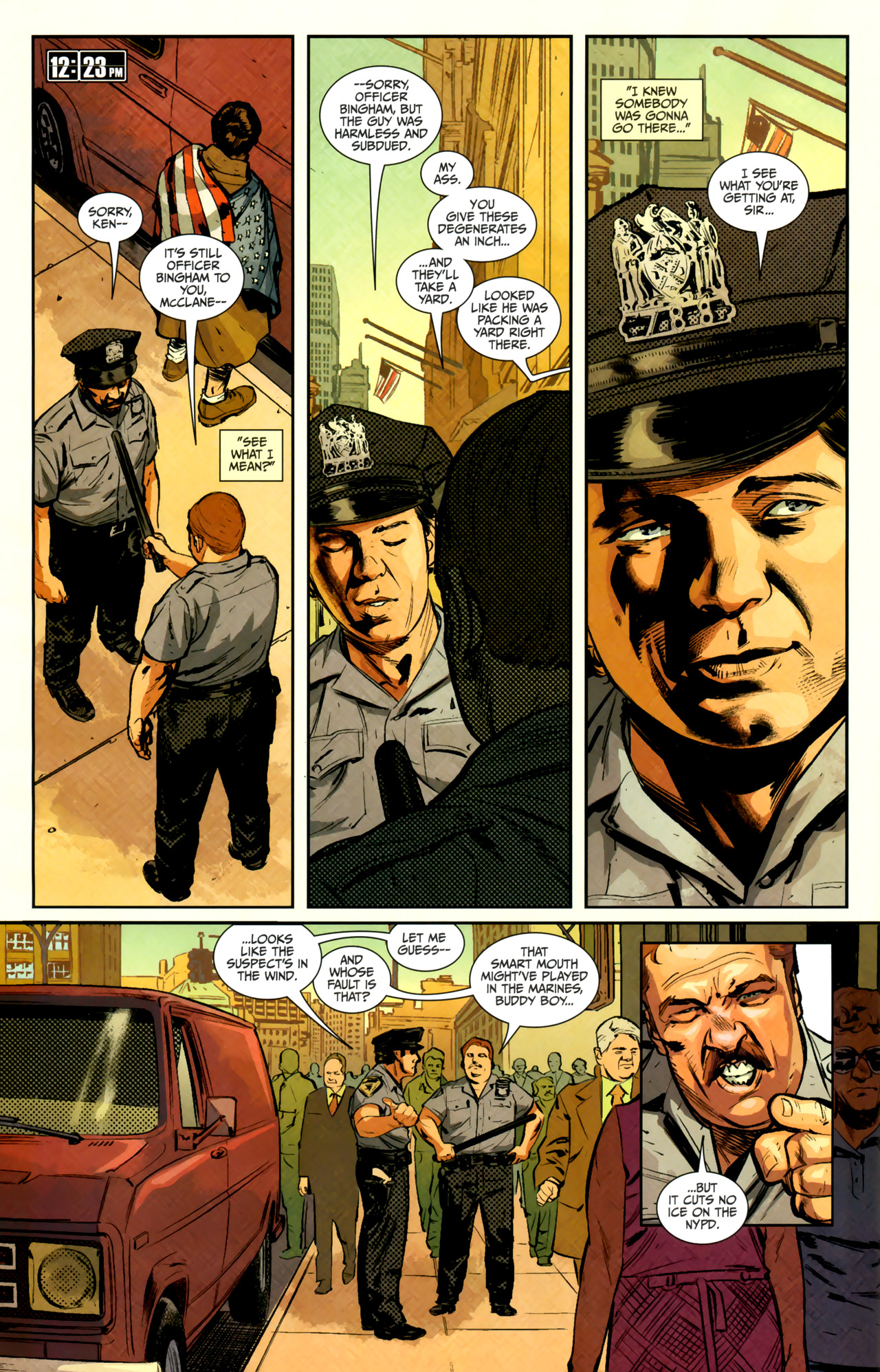 Read online Die Hard: Year One comic -  Issue #2 - 9