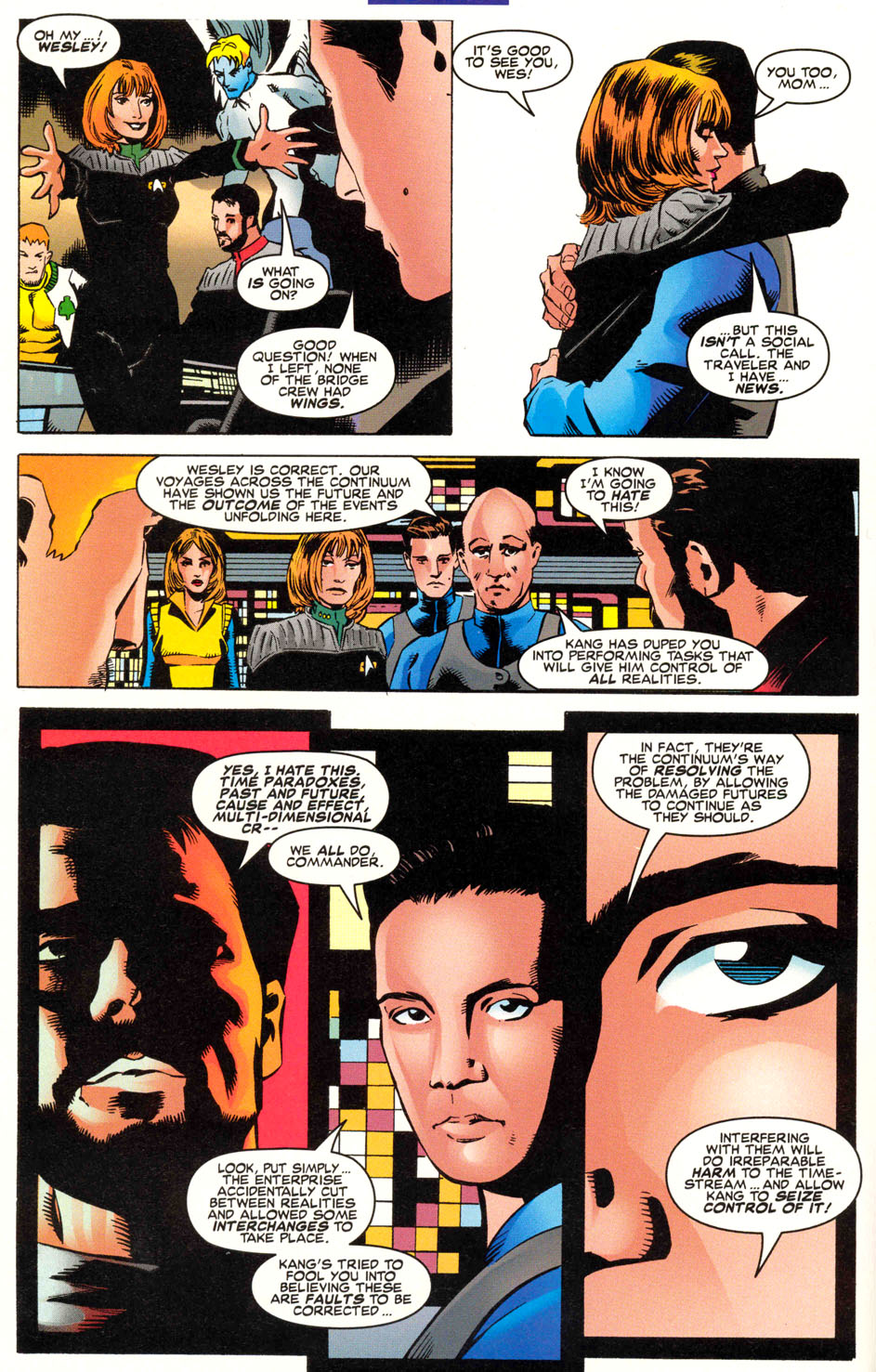 Star Trek: The Next Generation/X-Men: Second Contact issue Full - Page 41