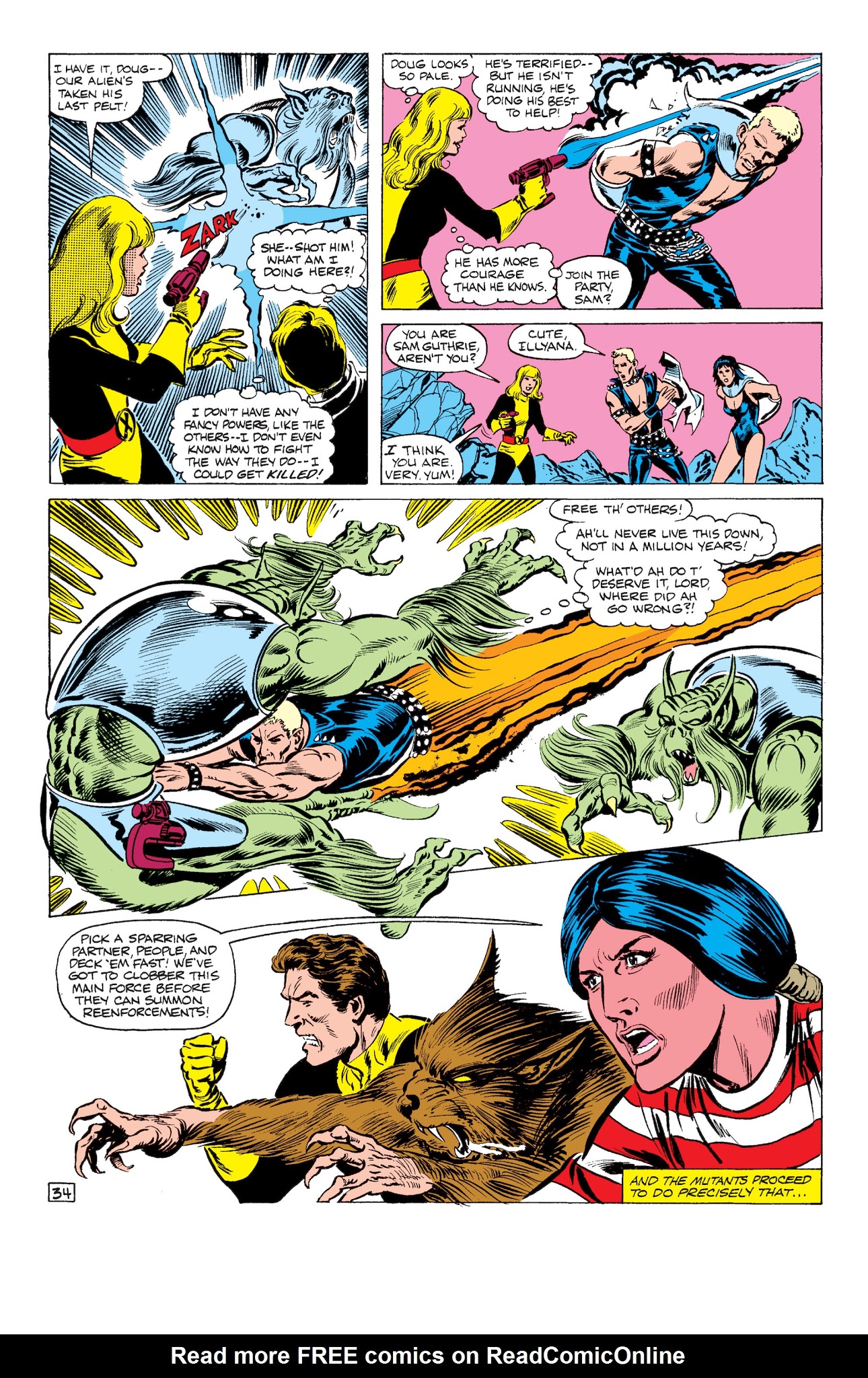 Read online New Mutants Classic comic -  Issue # TPB 3 - 142