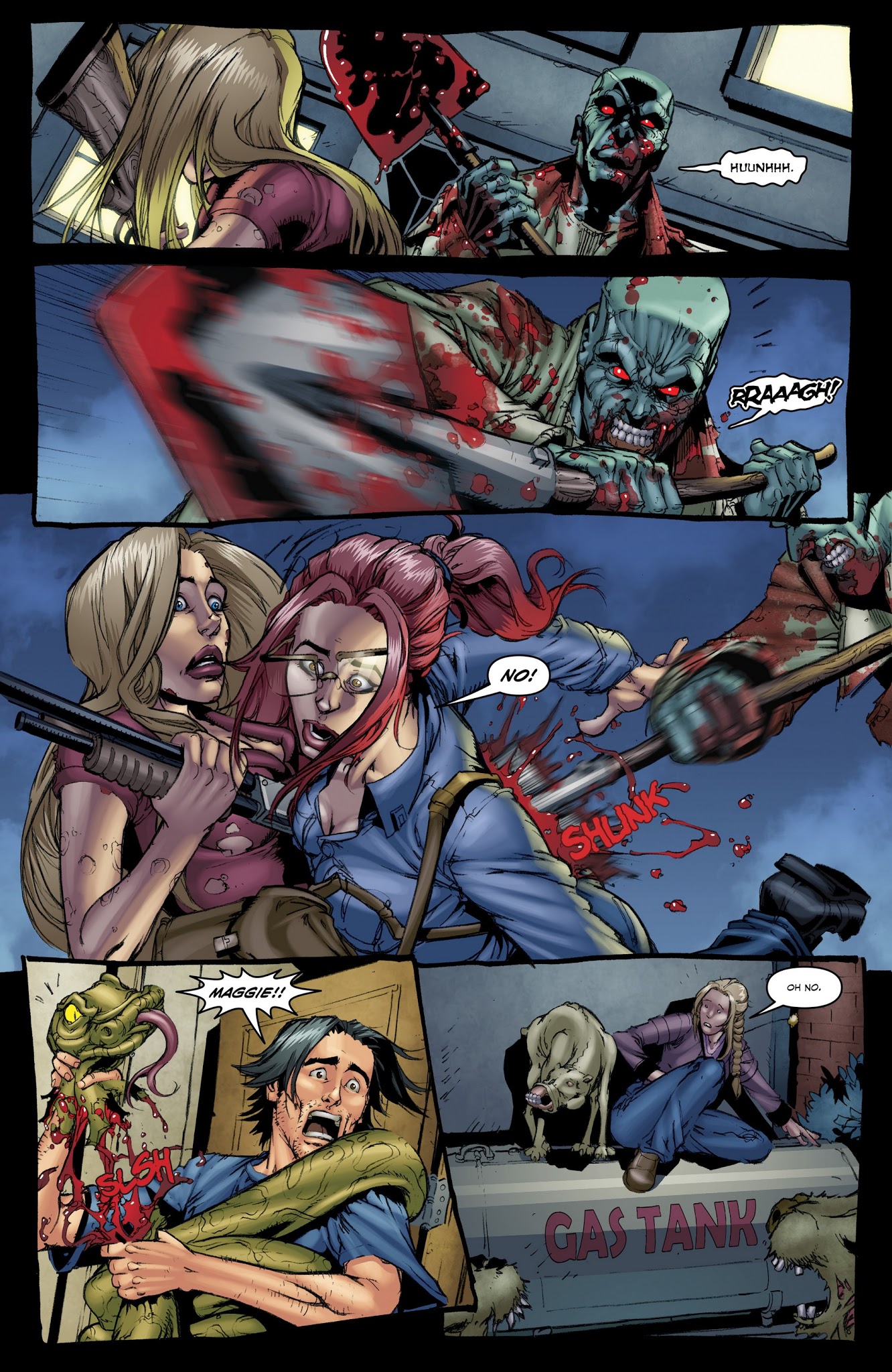 Read online Hack/Slash Omnibus comic -  Issue # TPB 4 - 135